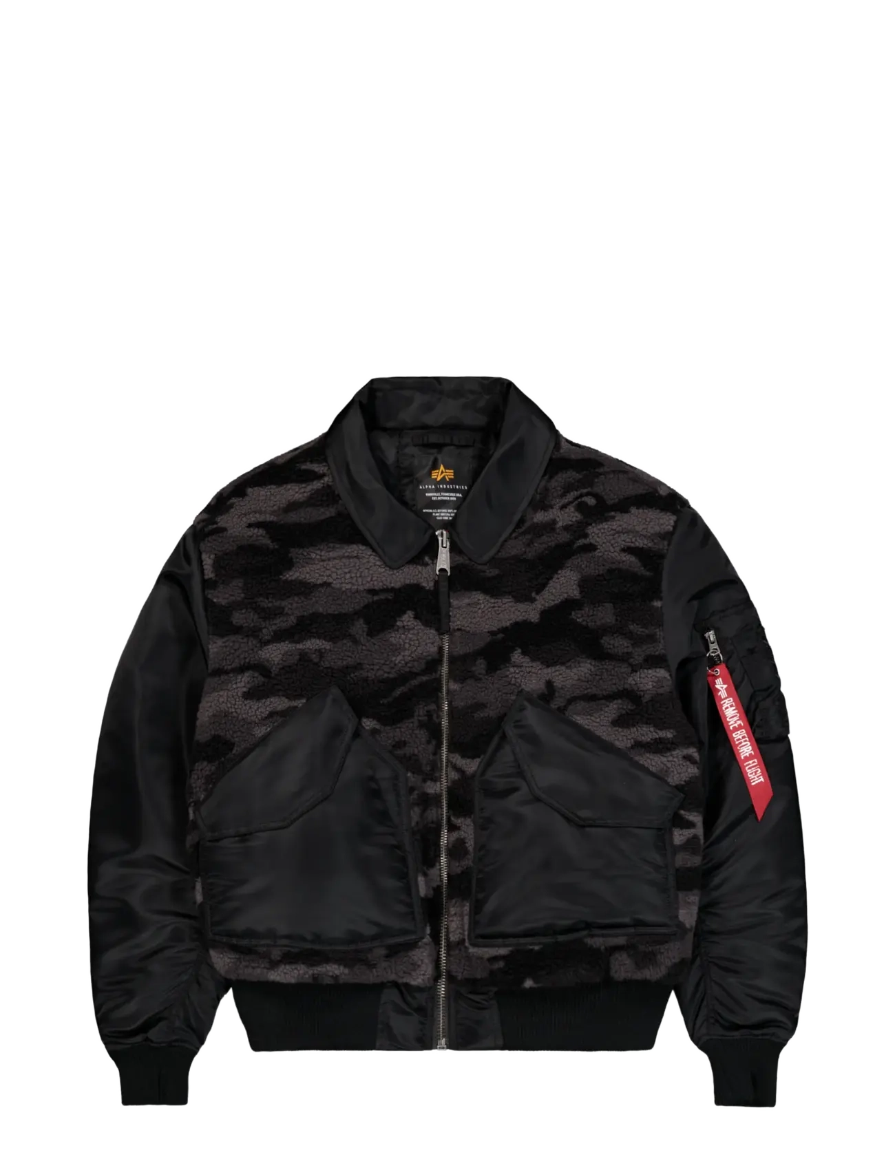 Alpha Industries - CWU-45/P Teddy MOD Camo - black camo - 1