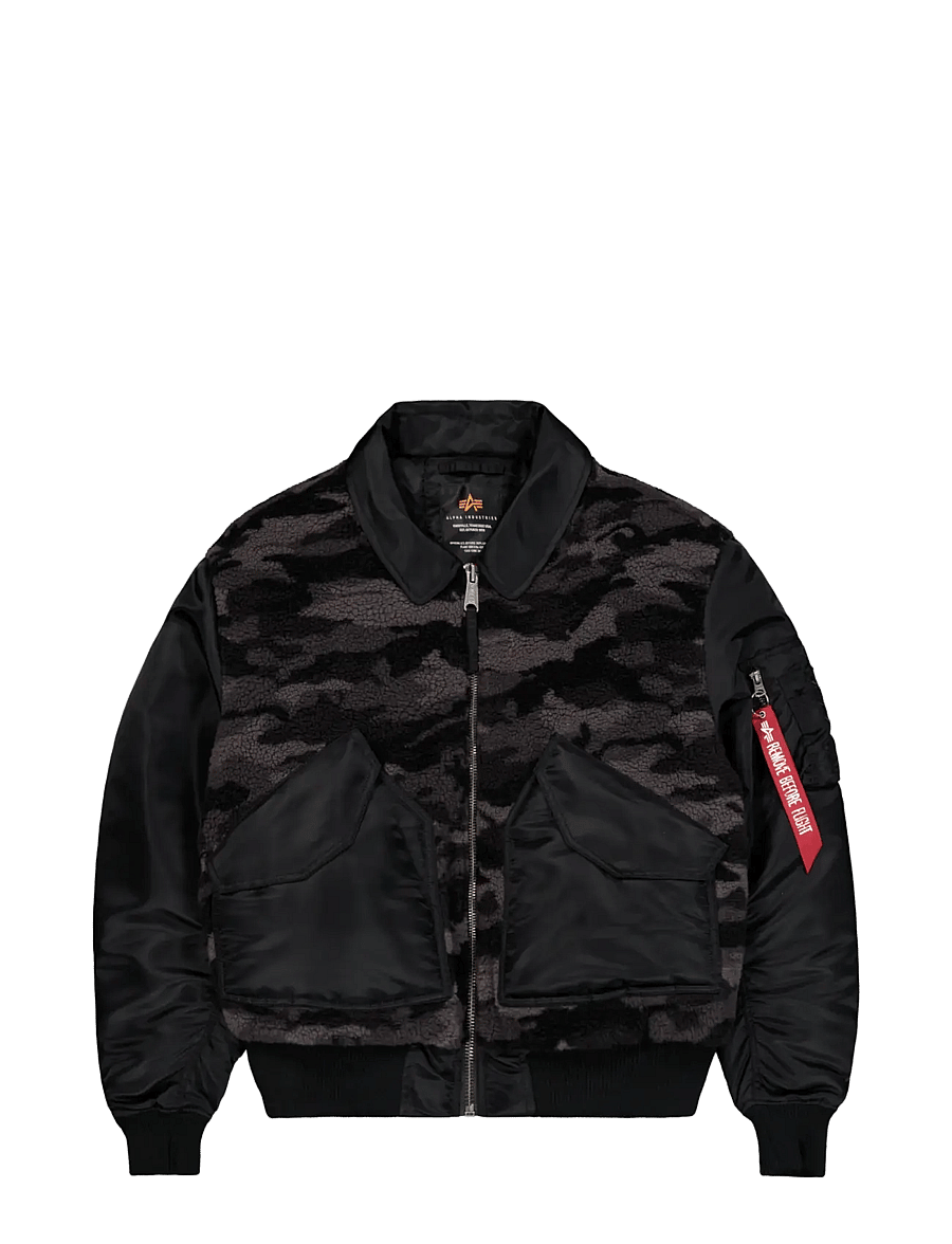 Alpha Industries - CWU-45/P Teddy MOD Camo - black camo - 1