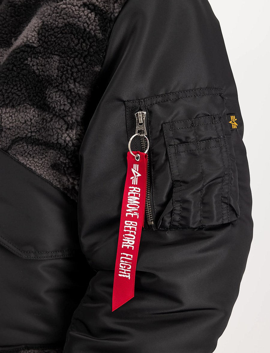 Alpha Industries - CWU-45/P Teddy MOD Camo - black camo - 3