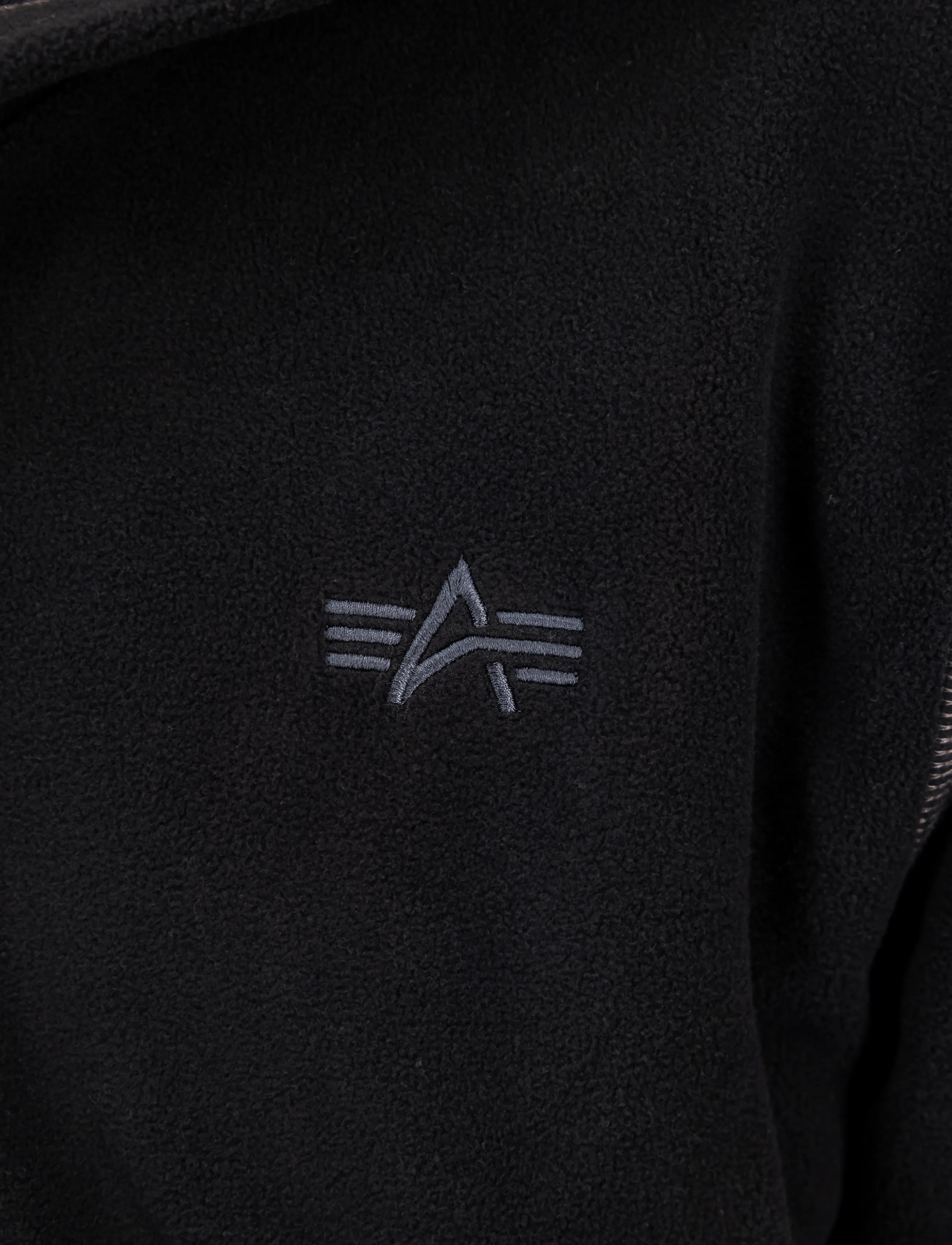 Alpha Industries - Polar Fleece Zip Hoodie - black - 5