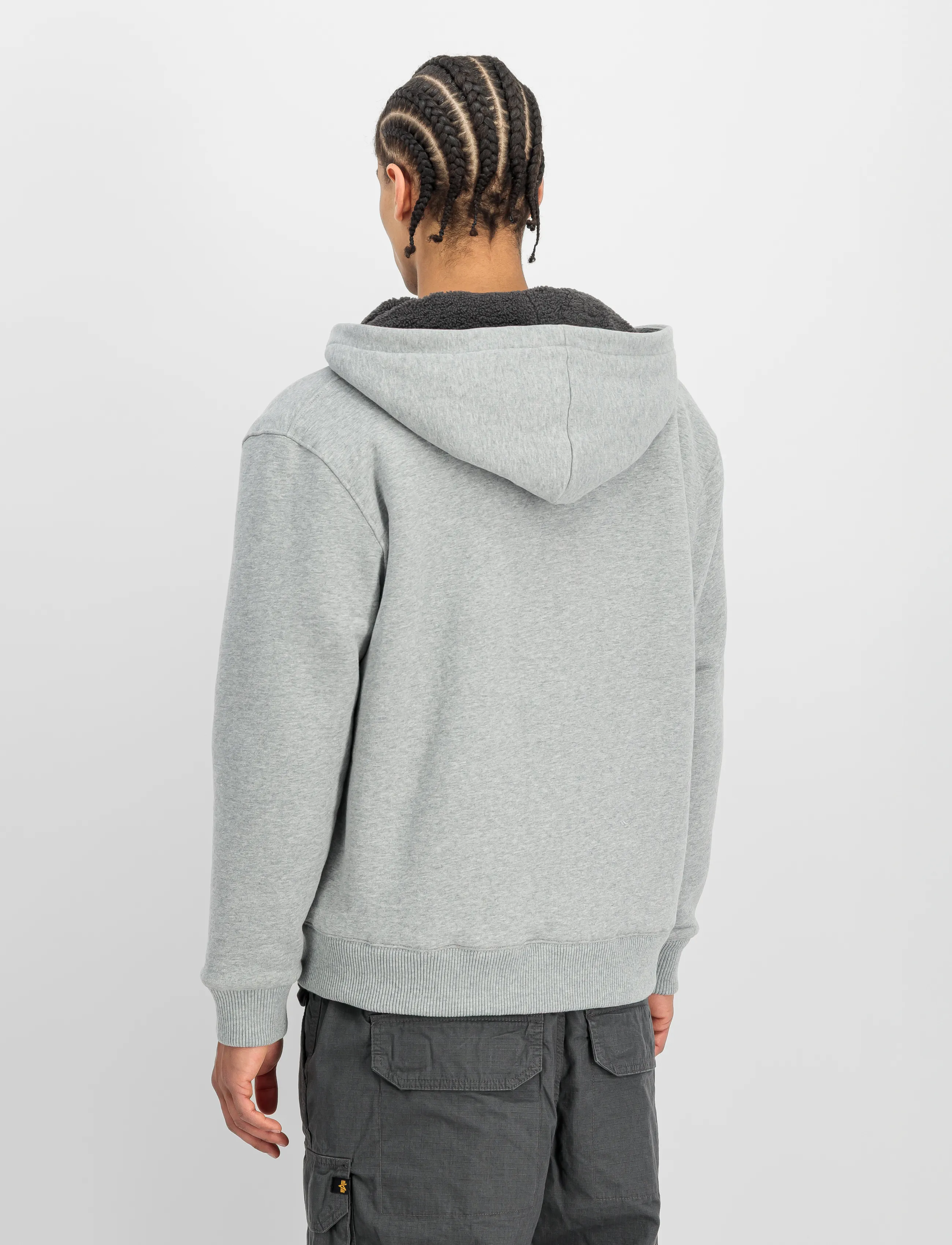Alpha industries Fleece Sherpa Hoodie herr – bild 2