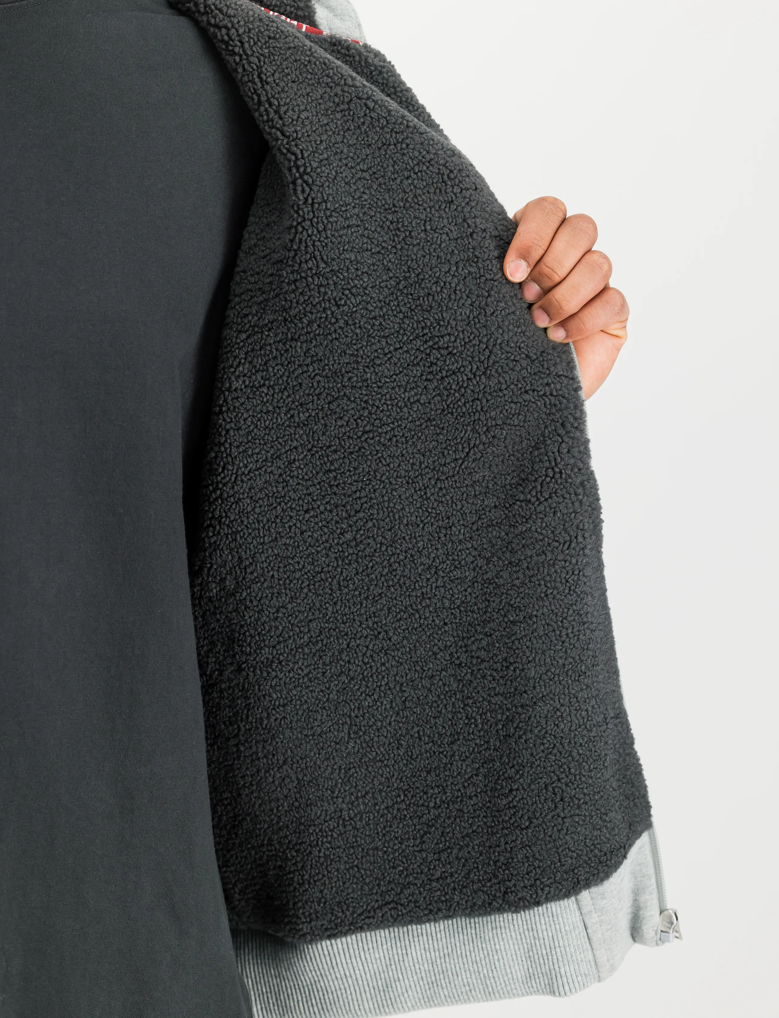 Alpha industries Fleece Sherpa Hoodie herr – bild 3