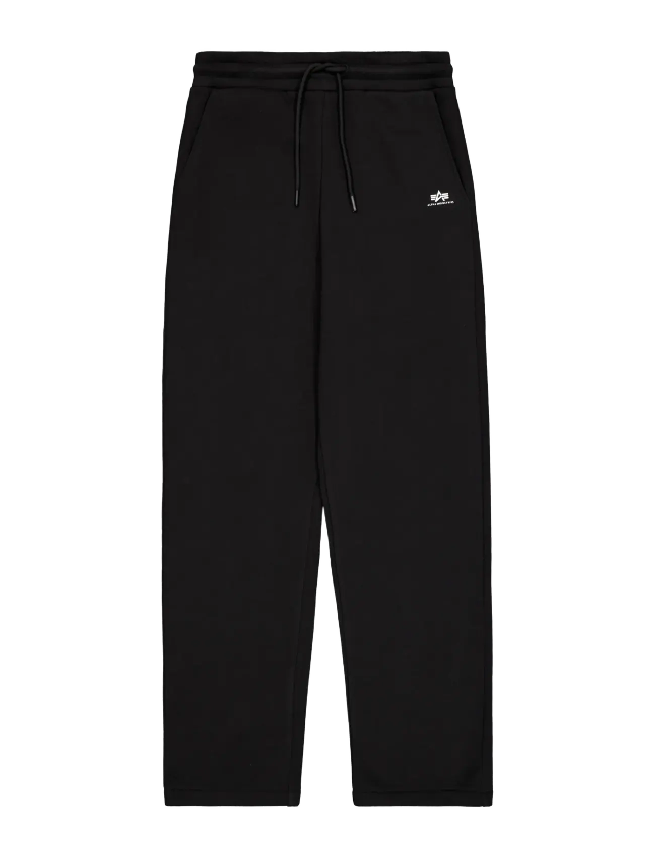Alpha Industries Basic Jogger Straight Leg SL - Dressipüksid - BLACK / black