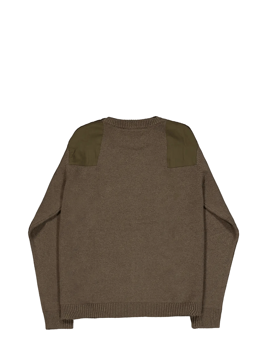 Alpha Industries - Knitted Utility Pullover - rundhals - mud olive - 2