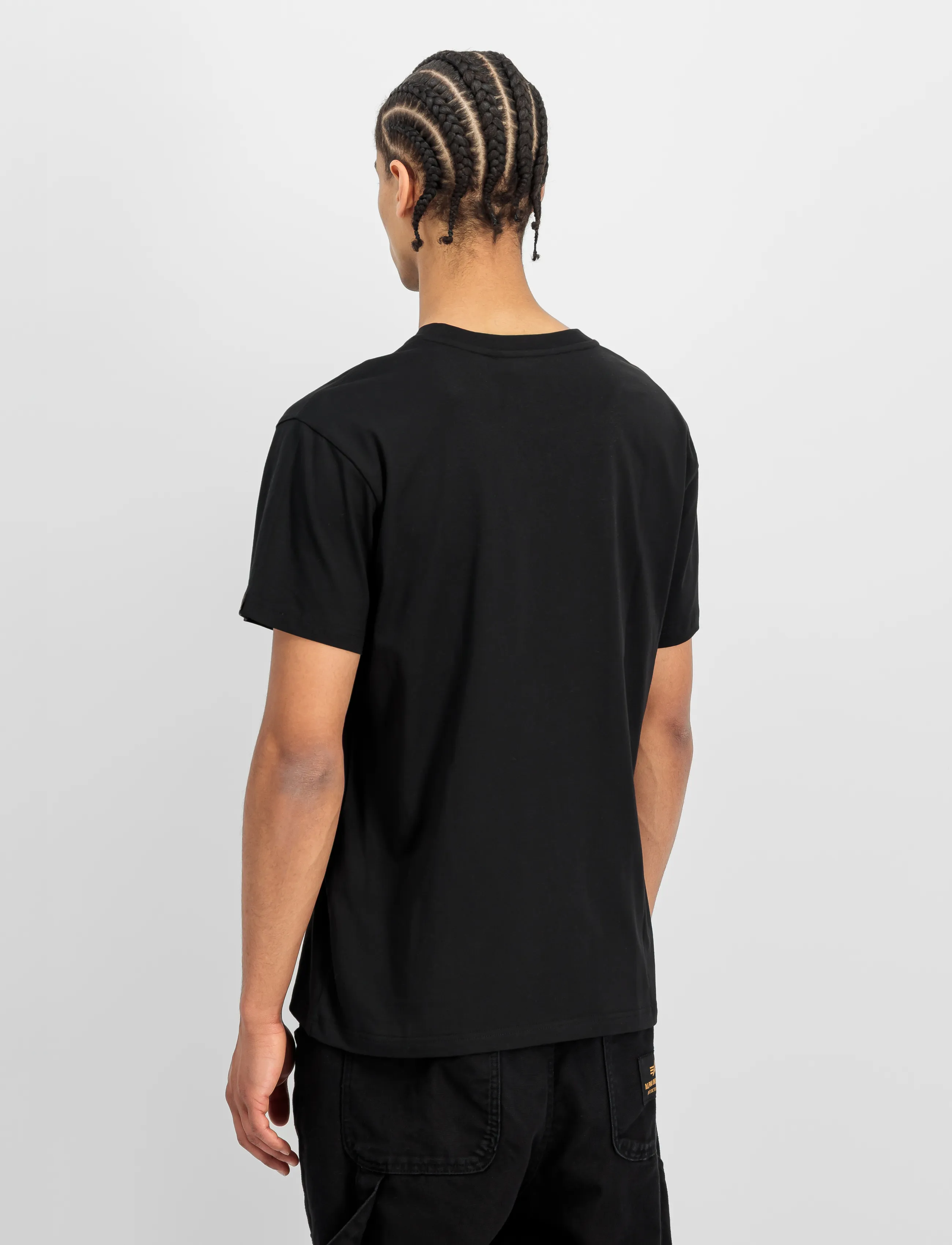Alpha Industries - Airborn Ops T-Shirt - short-sleeved t-shirts - black - 3