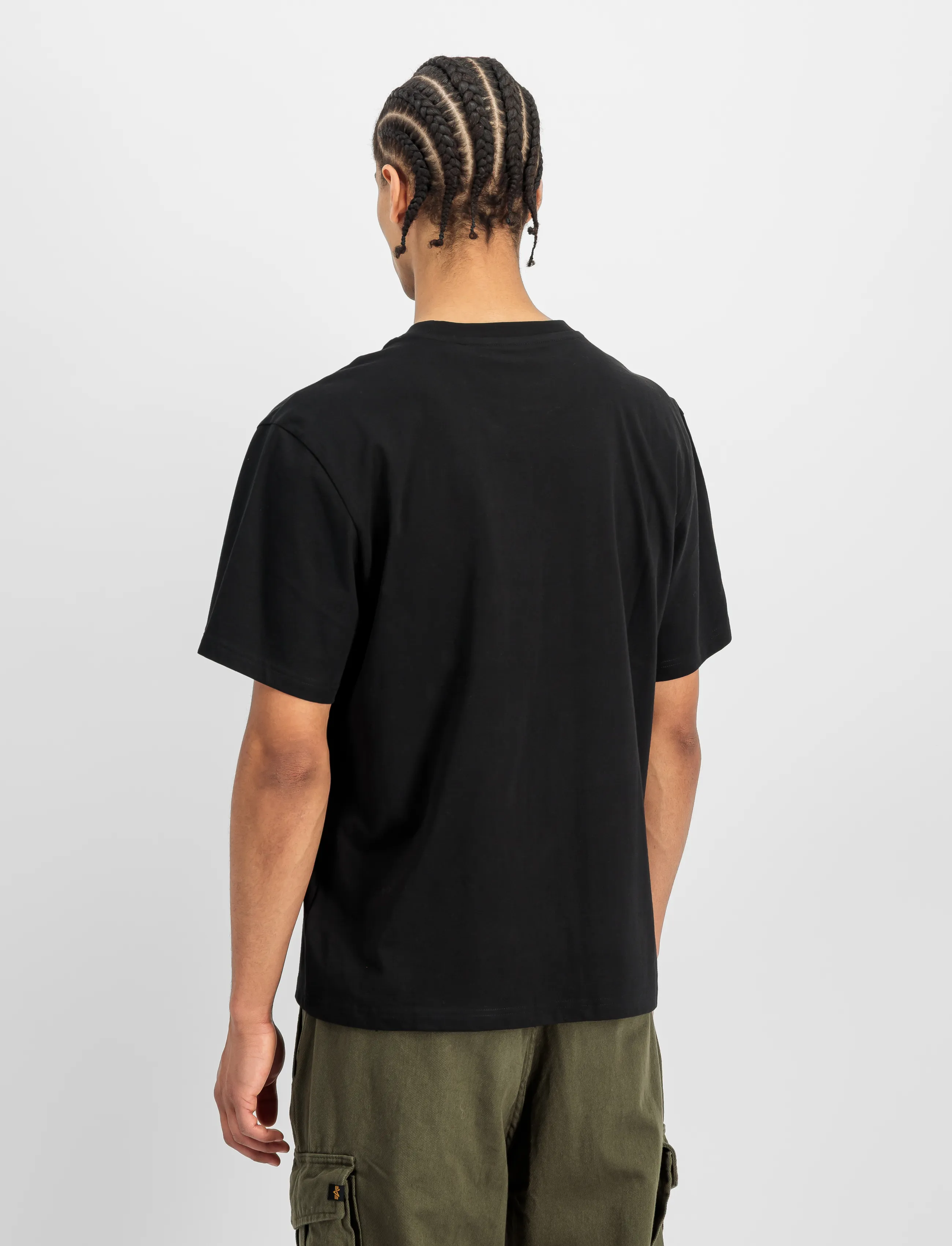 Alpha Industries - Alpha Humvee T-Shirt - kurzärmelige t-shirts - black - 3