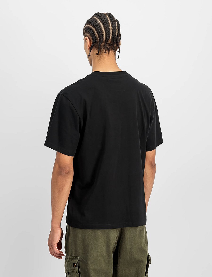 Alpha Industries - Alpha Humvee T-Shirt - kurzärmelige t-shirts - black - 3
