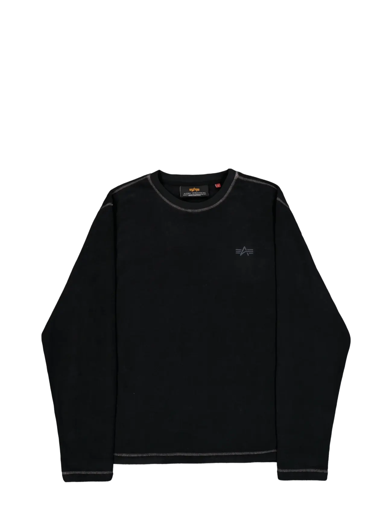 Alpha Industries - Polar Fleece Longsleeve - black - 1