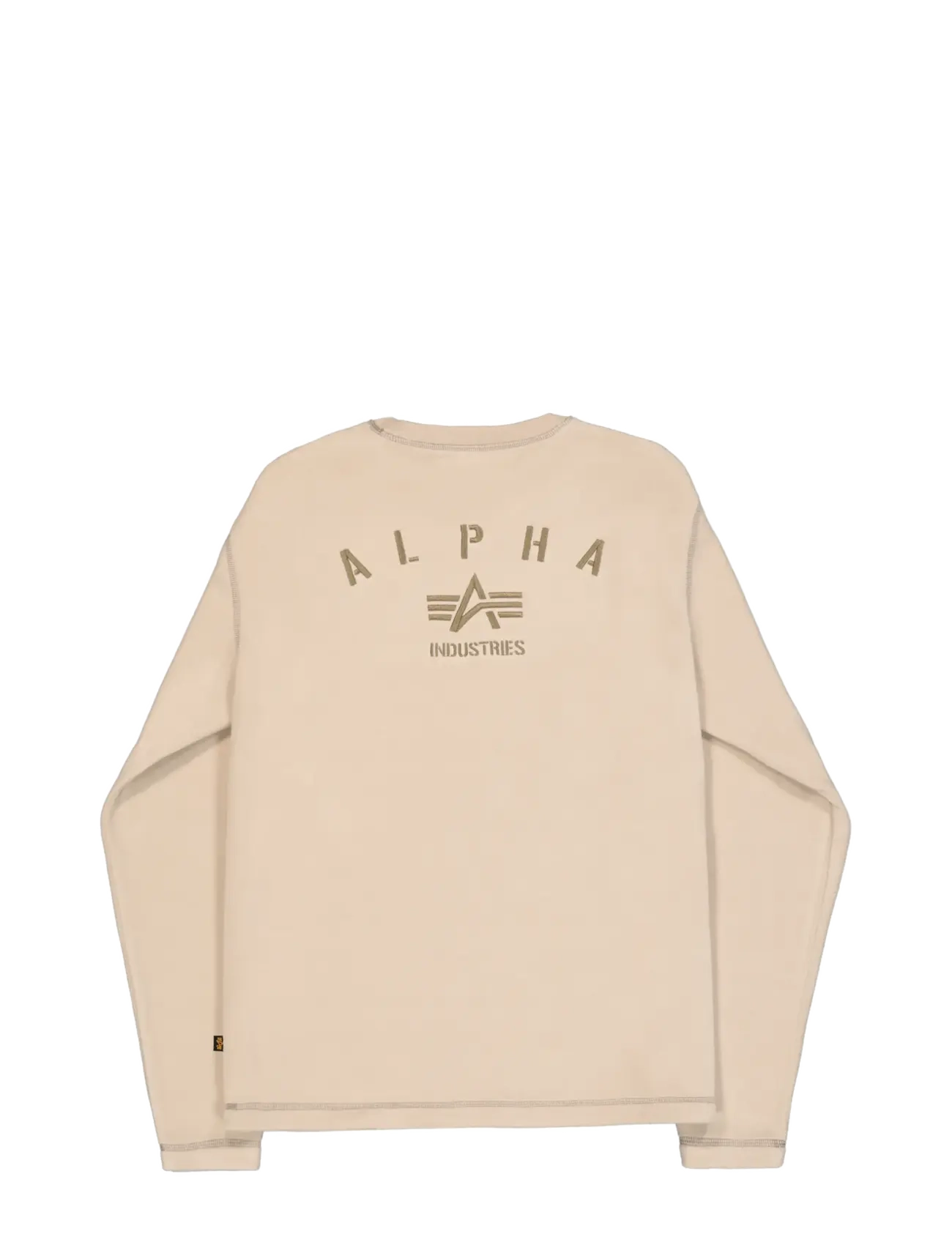 Alpha Industries - Polar Fleece Longsleeve - teddy-pusad - organic beige - 2