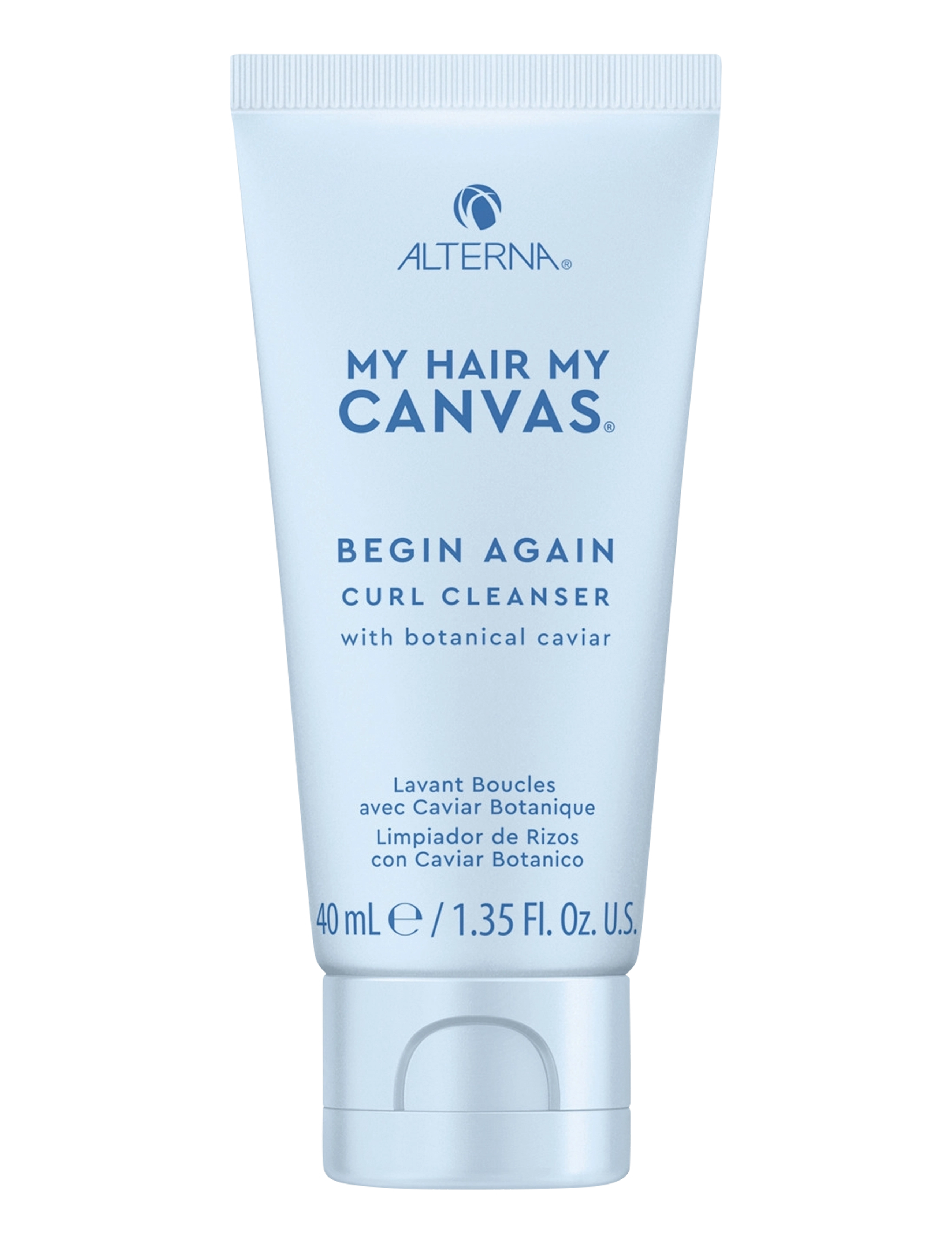 Alterna My Hair My Canvas Begin Again Curl Cleanser 40 Ml, Shampoo, Nude, Str: 40 ml
