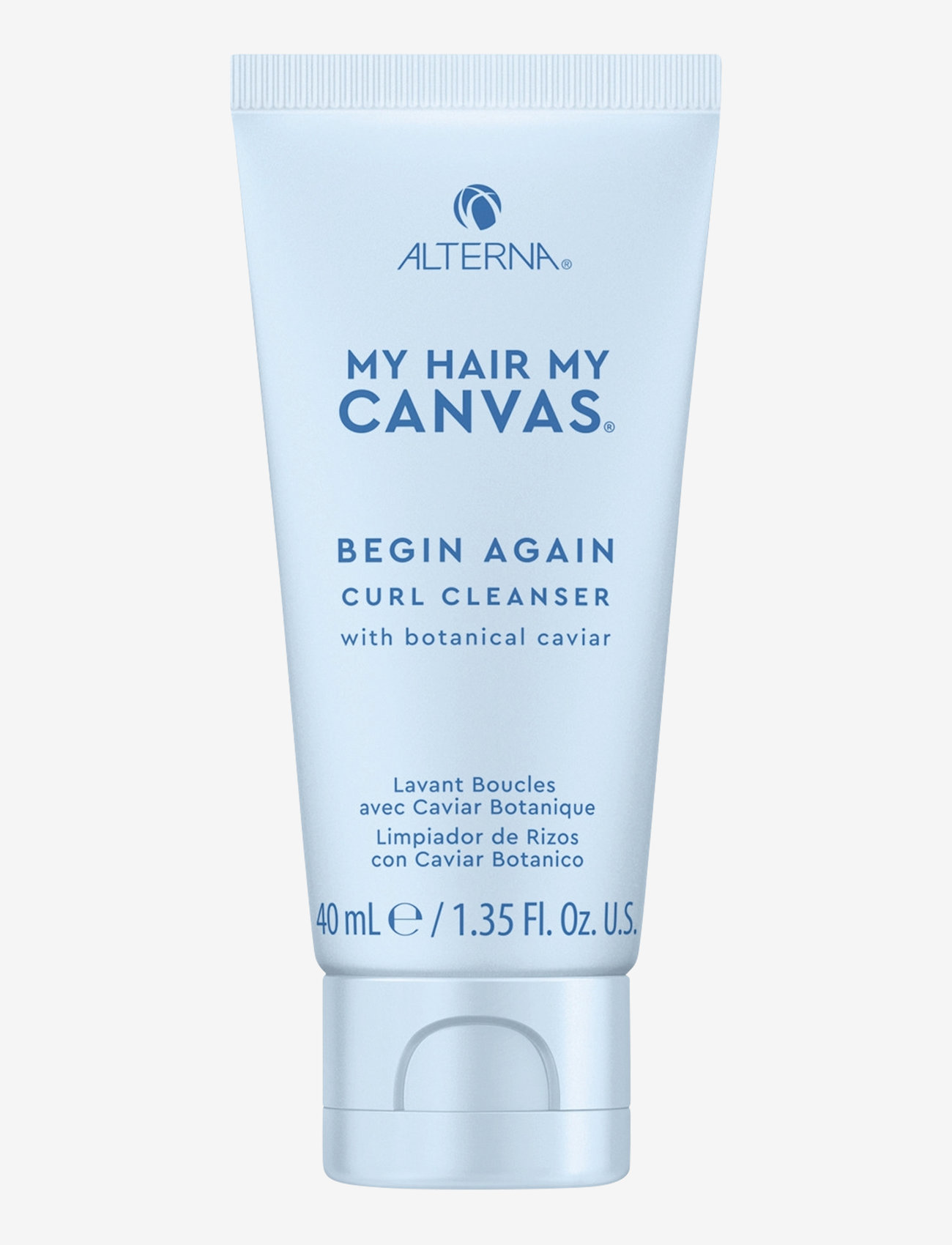Alterna - My Hair My Canvas Begin Again Curl Cleanser 40 ML - hår - no color - 0