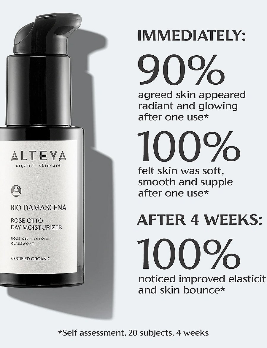 Alteya Organics - Organic Rose Otto Day Moisturizer - dagkräm - milky - 4
