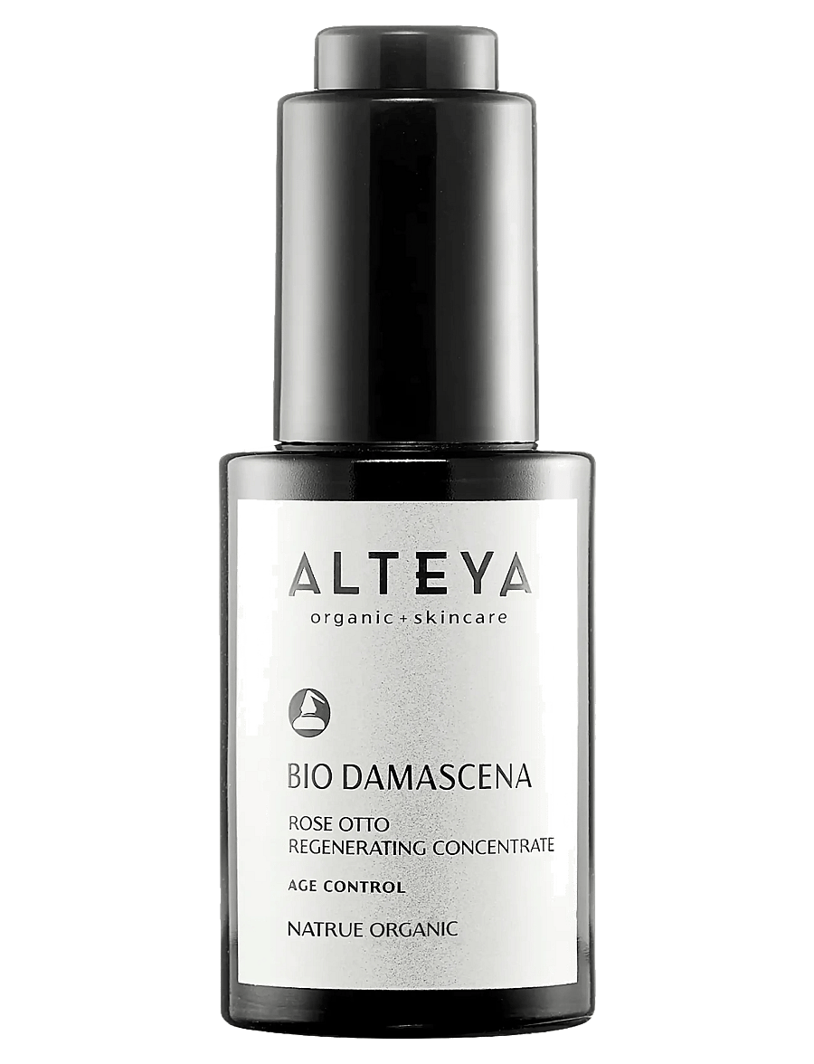 Alteya Organics - Organic Rose Otto Regenerating Concentrate - ansiktsolja - milky - 0