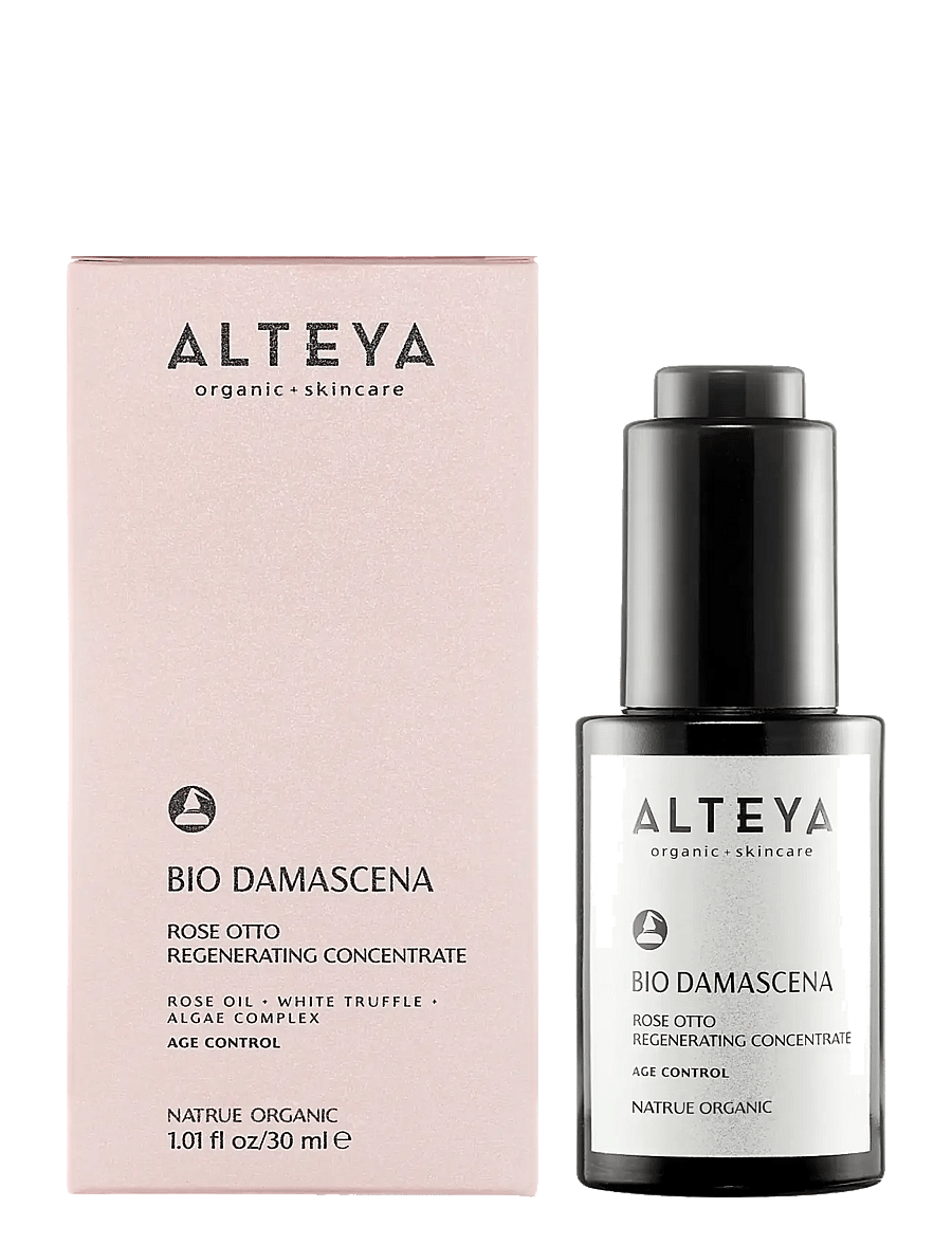 Alteya Organics - Organic Rose Otto Regenerating Concentrate - ansiktsolja - milky - 1