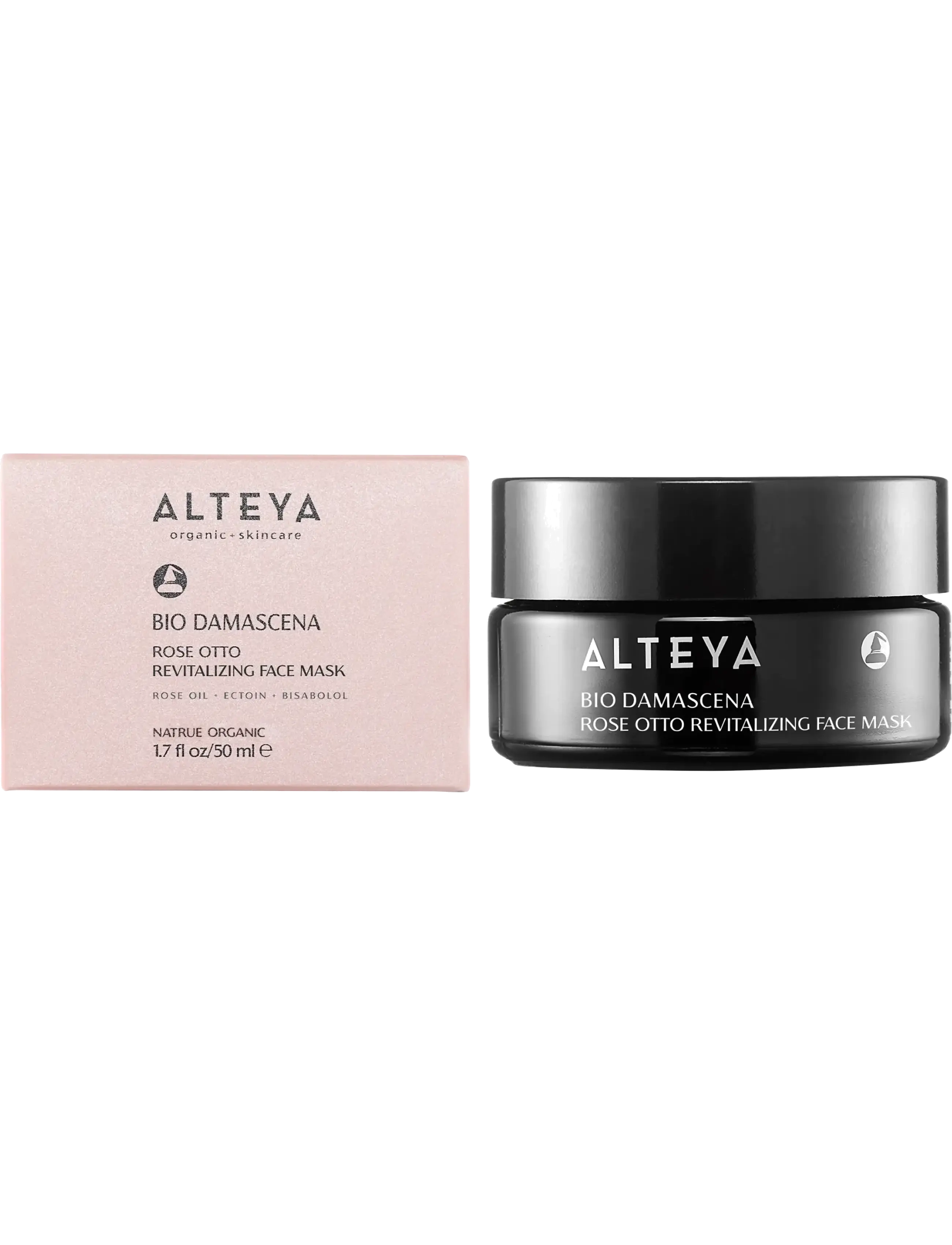 Alteya Organics - Organic Rose Otto Revitalizing Face Mask - fugtgivende masker - milky - 2