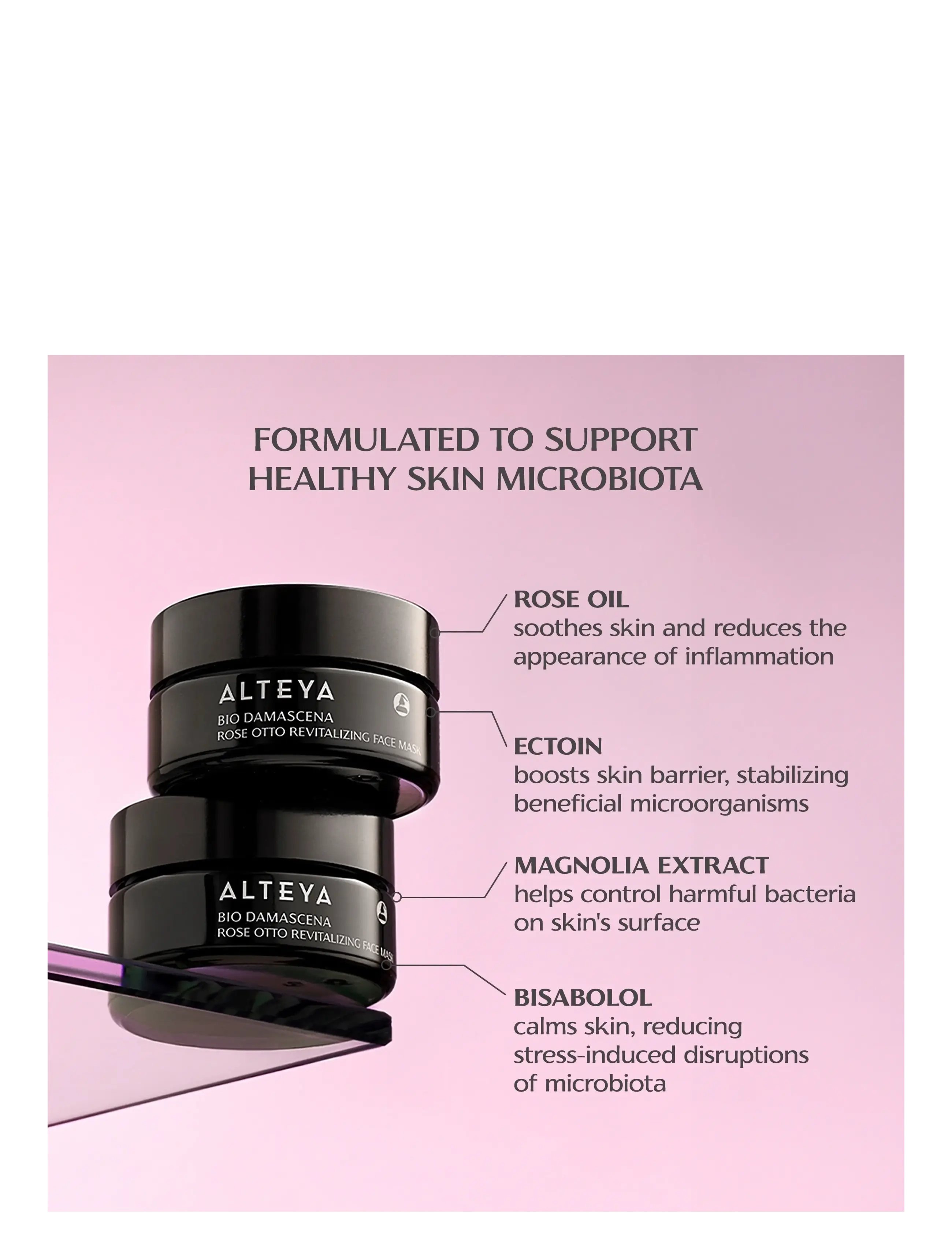 Alteya Organics - Organic Rose Otto Revitalizing Face Mask - fugtgivende masker - milky - 5