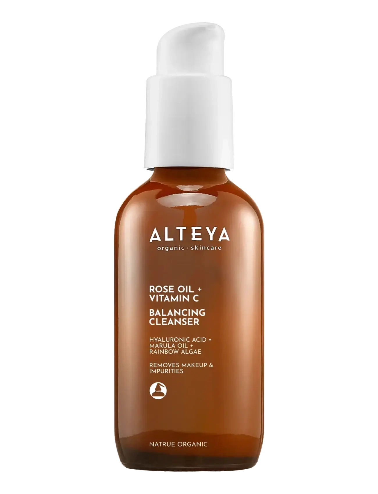 Alteya Organics Organic Balancing Cleanser – Rose Oil + Vitamin C, Skummende rensemiddel, Nude, Str: 120 ML