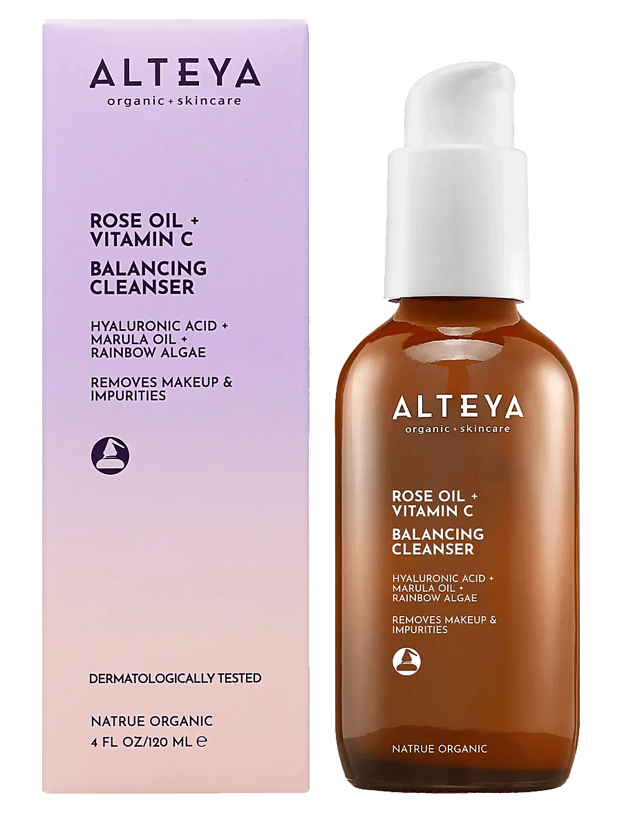Alteya Organics - Organic Balancing Cleanser – Rose Oil + Vitamin C - foaming cleanser - milky - 2