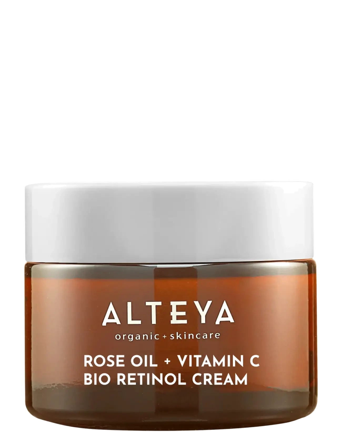 Alteya Organics Organic Pure Moisture Face Cream – Rose Oil + Vitamin C - Ansigtspleje - MILKY / clear