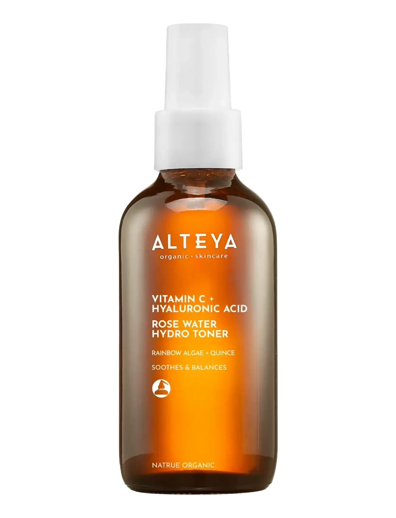 Alteya Organics Organic Hydro Toner – Vitamin C + Ha, Hydrating Toner, Nude, Str: 120 ML