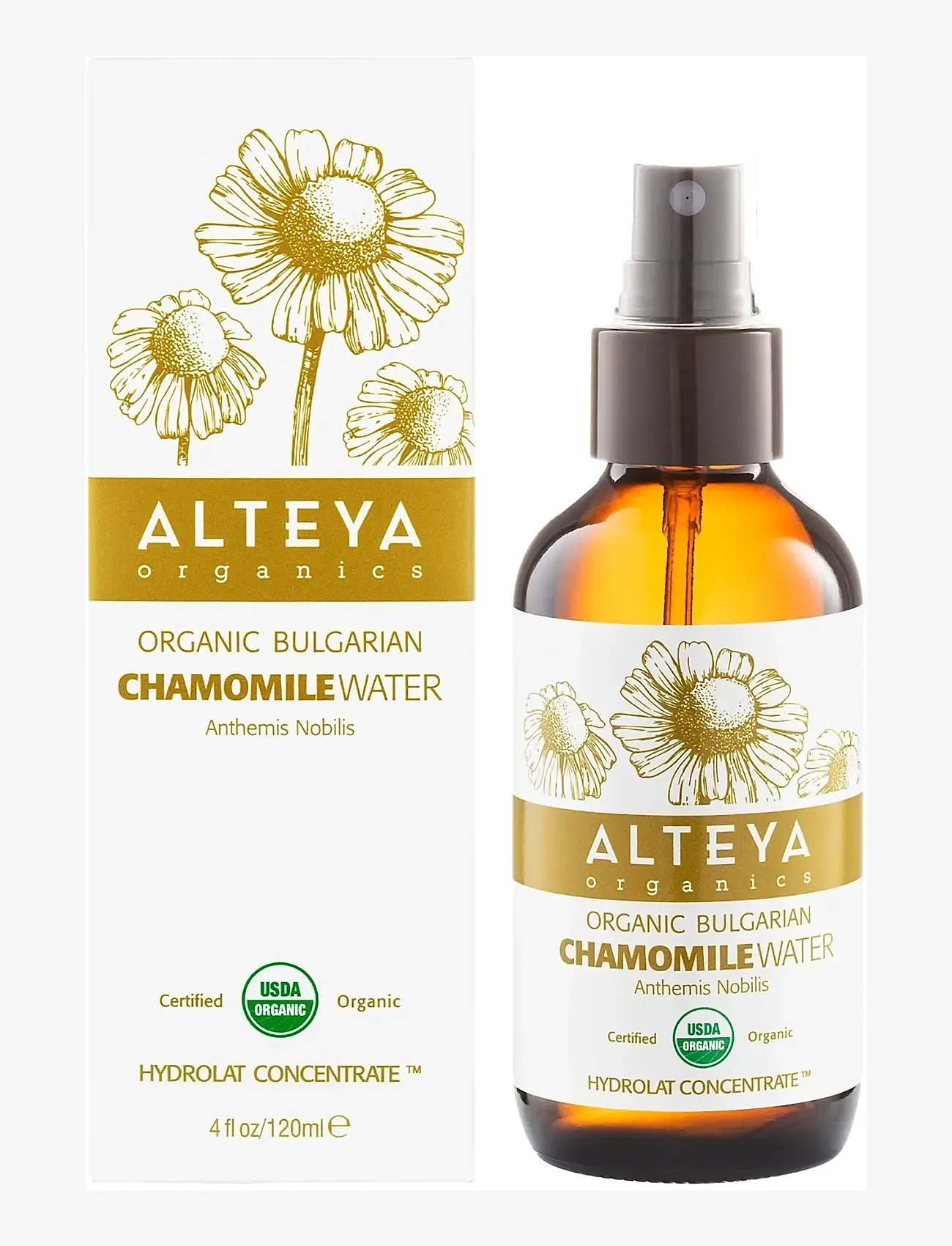 Alteya Organics - Organic Bulgarian Chamomile Water - ansigtsmist - clear - 2