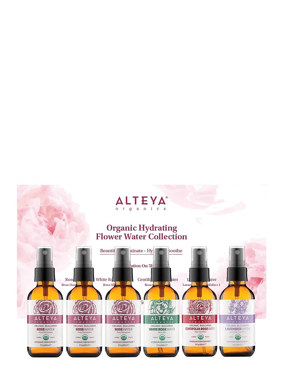 Alteya Organics - Organic Bulgarian Floral Water Starter Kit – 6 x 60 ml - handa henni - clear - 0
