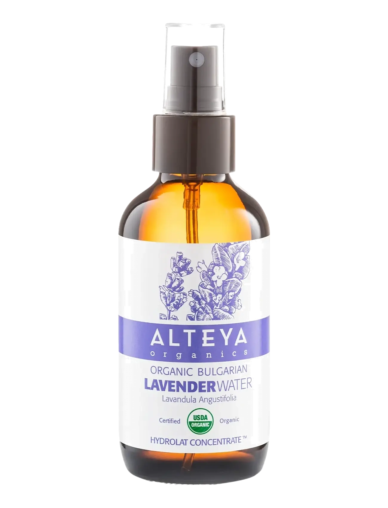 Alteya Organics Organic Bulgarian Lavender Water, Ansigt Mist, Nude, Str: 120 ML