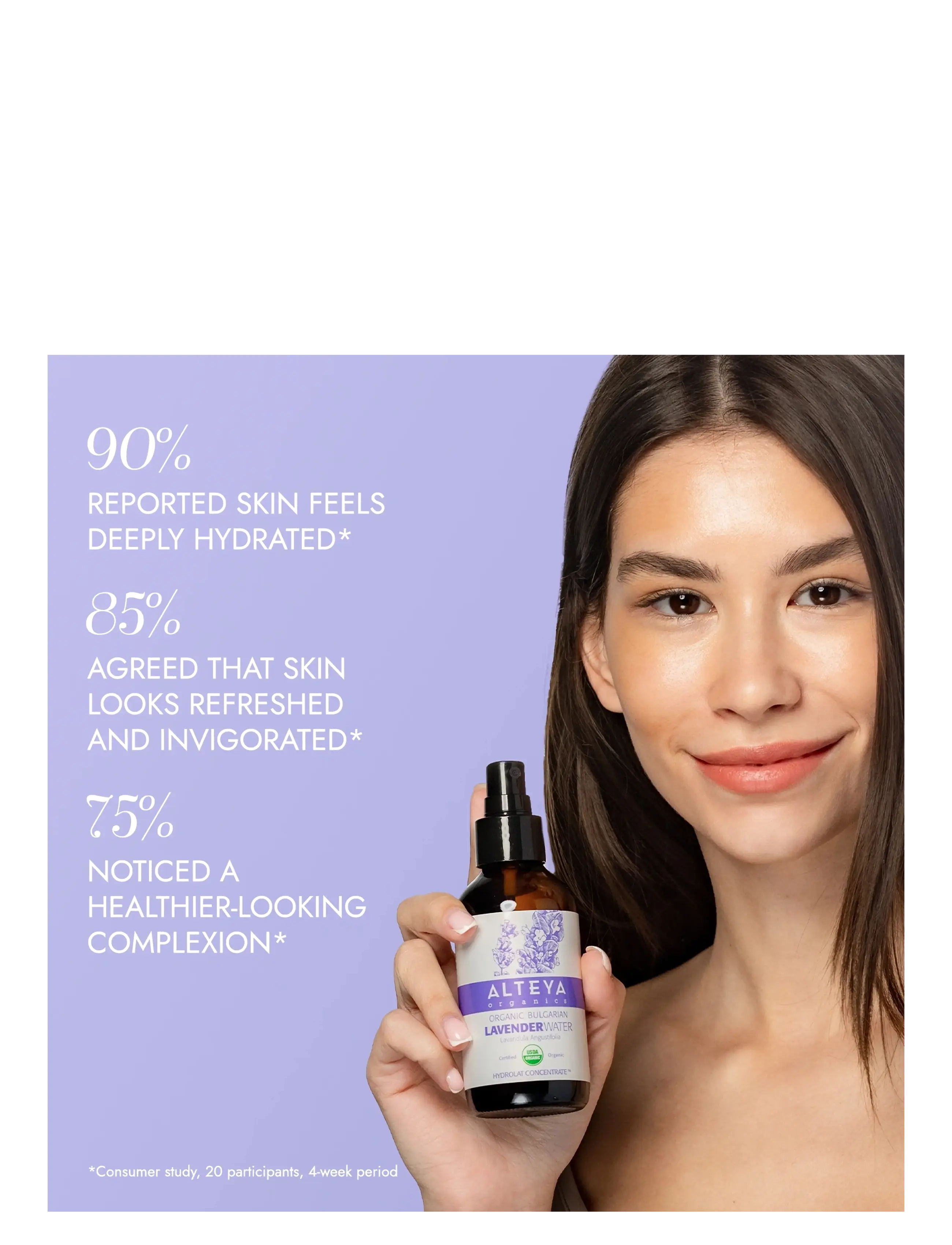 Alteya Organics - Organic Bulgarian Lavender Water - ansiktsmist - clear - 3