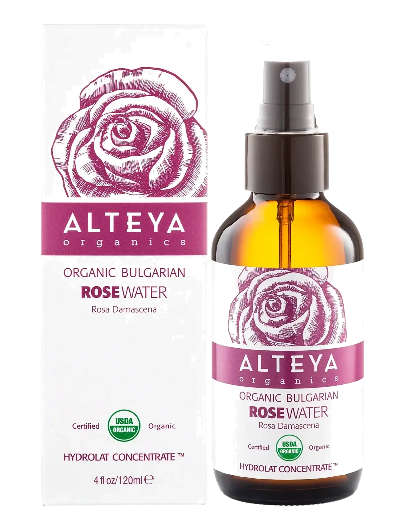 Alteya Organics - Organic Bulgarian Rose Water - fuktighetsgivende toner - clear - 2