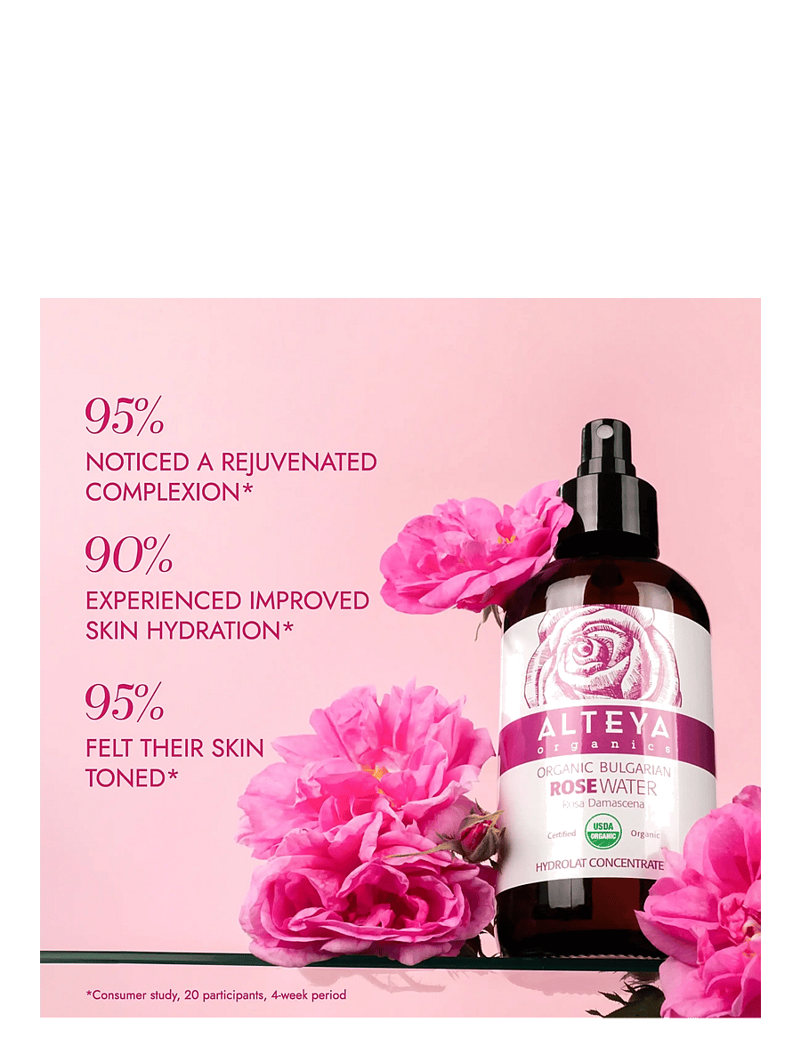 Alteya Organics - Organic Bulgarian Rose Water - Återfuktande ansiktsvatten - clear - 3