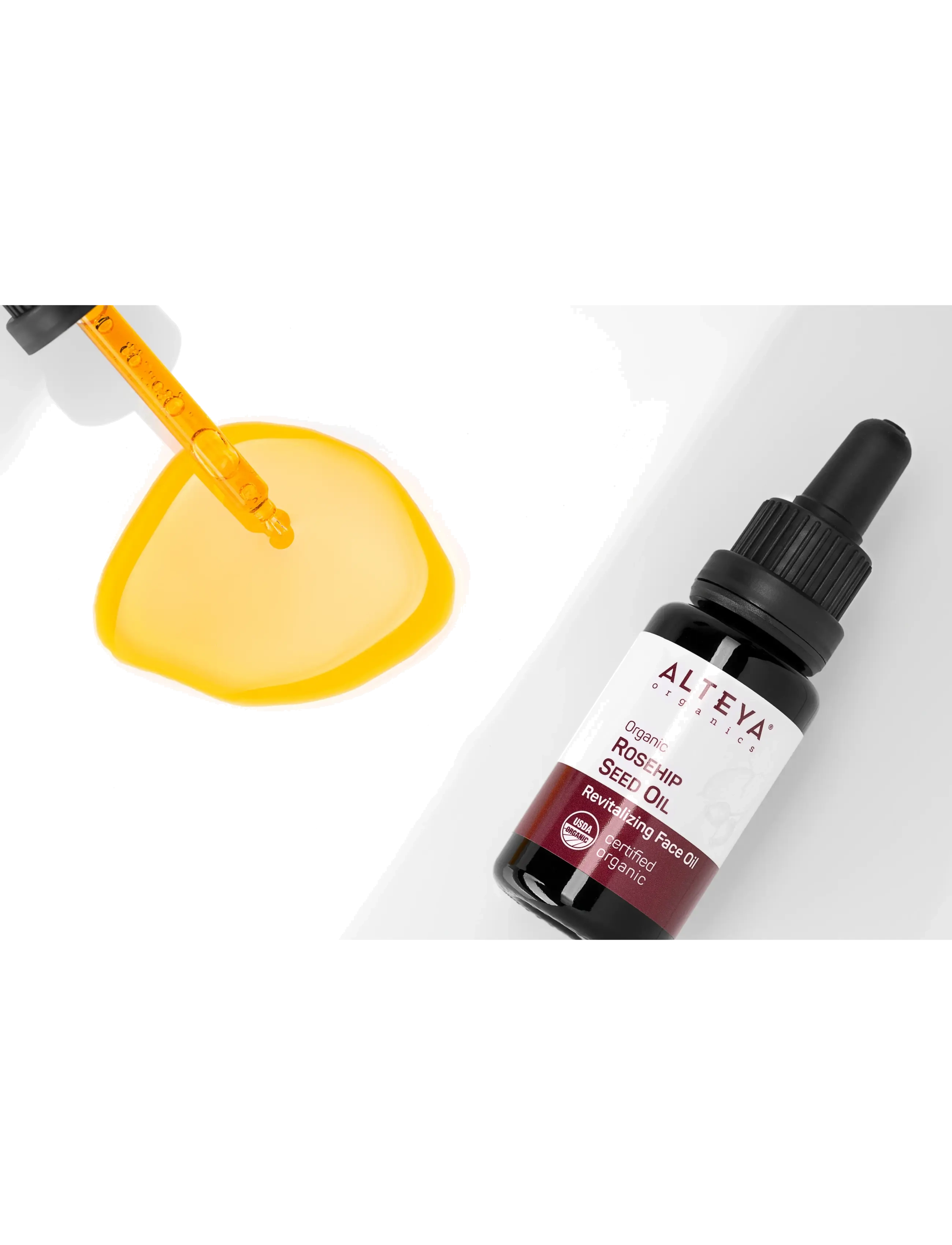 Alteya Organics - Organic Rosehip Seed Oil - hudpleje - golden yellow - 3