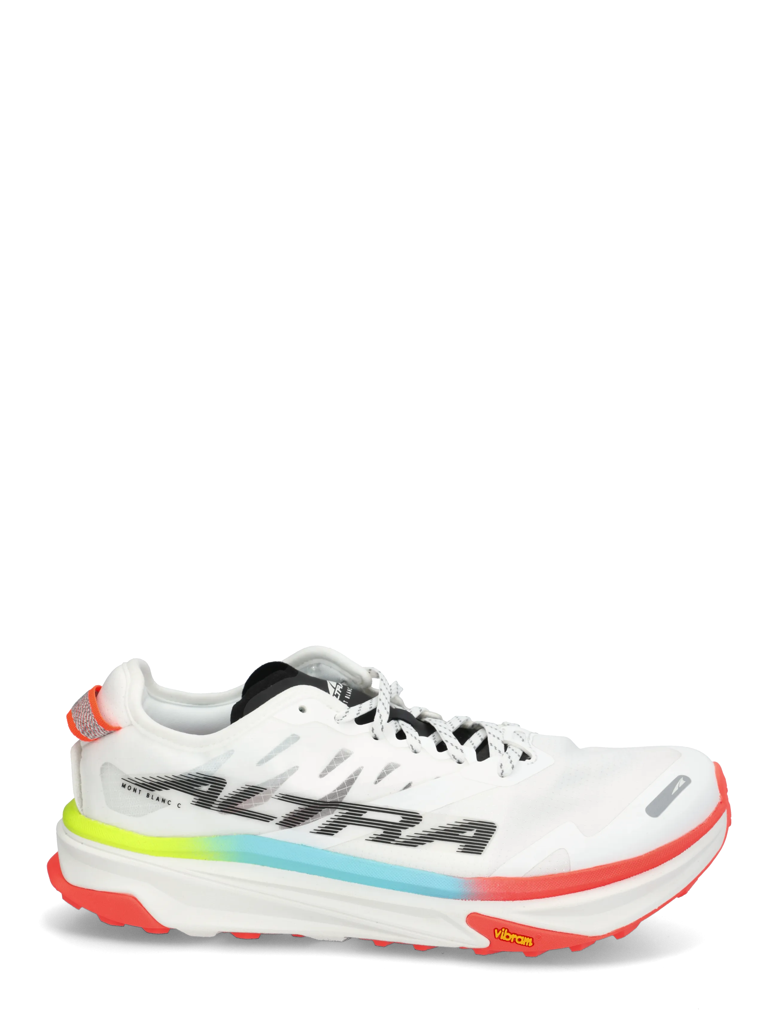Altra - M MONT BLANC CARBON - løbesko - white/black/firey coral - 2