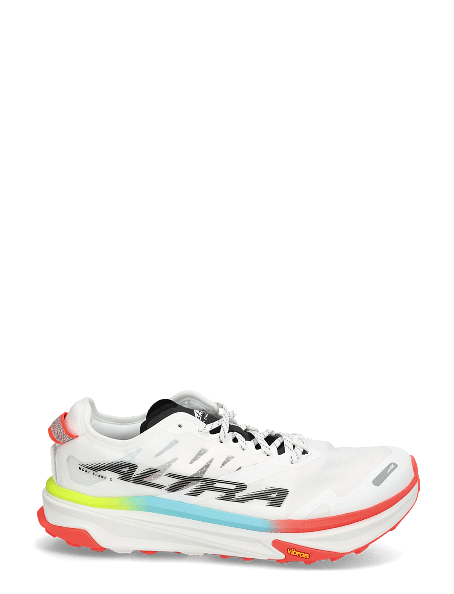 Altra - M MONT BLANC CARBON - jooksujalatsid - white/black/firey coral - 2