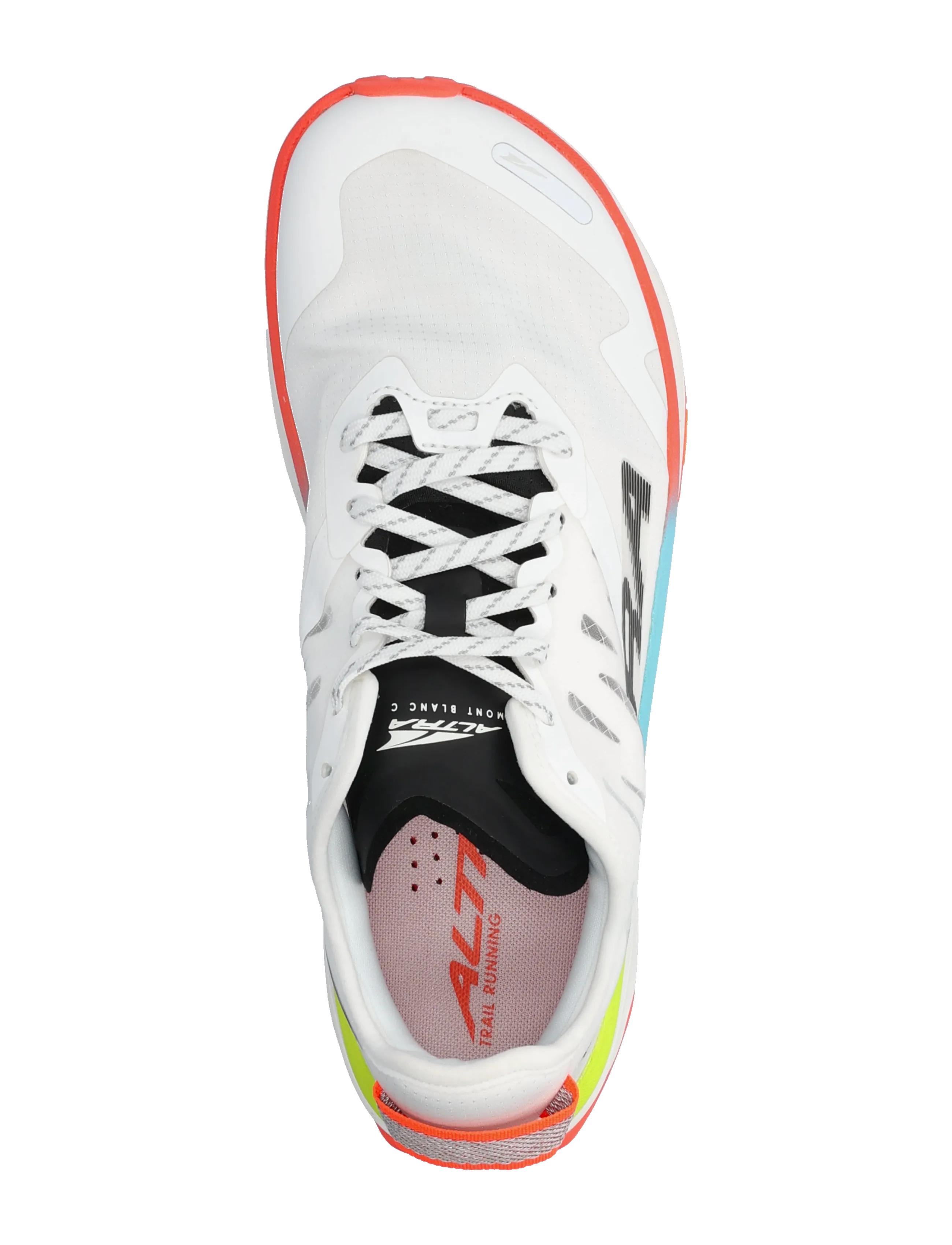 Altra - M MONT BLANC CARBON - løbesko - white/black/firey coral - 3