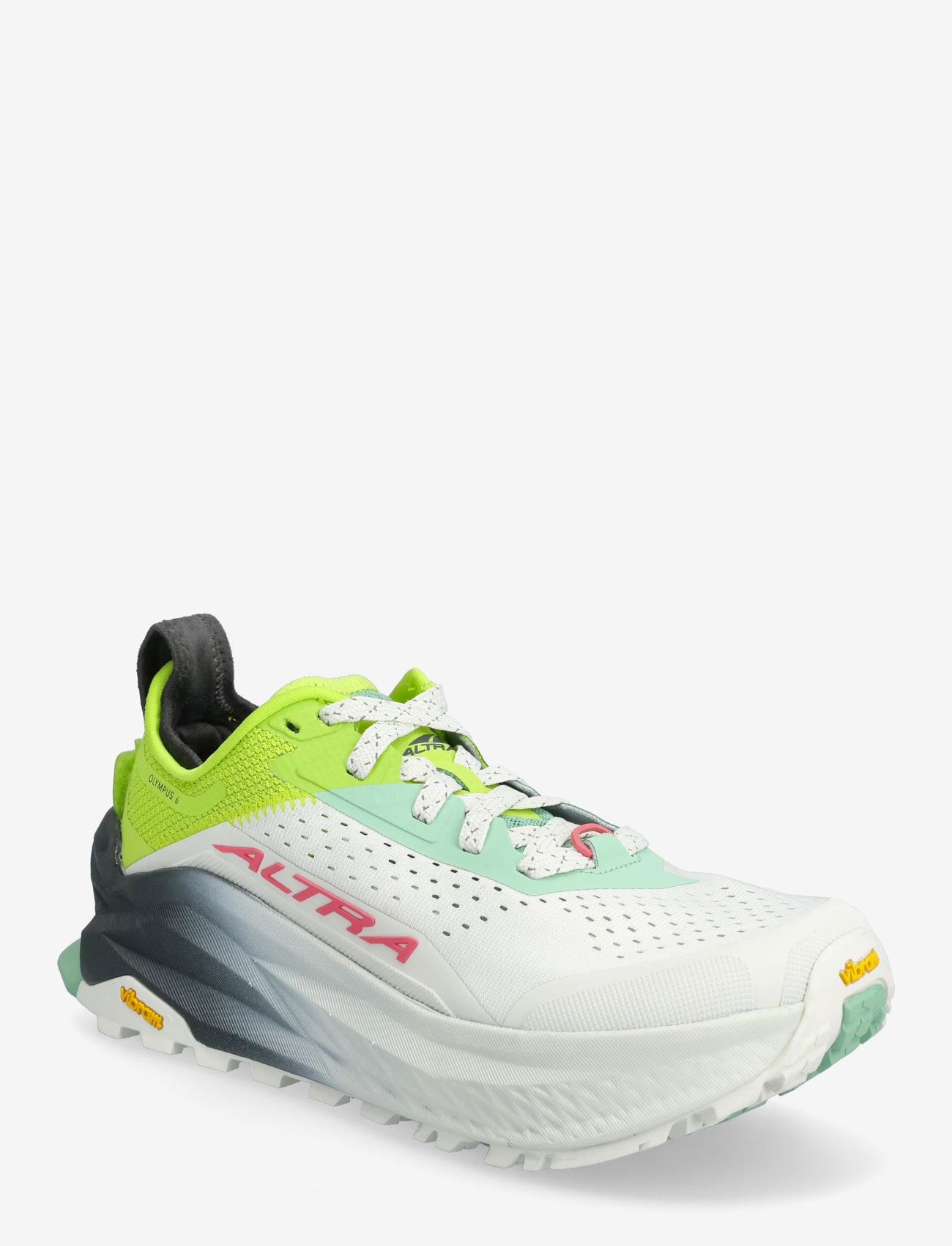 Altra - W OLYMPUS 6 - løbesko - gray/lime - 0