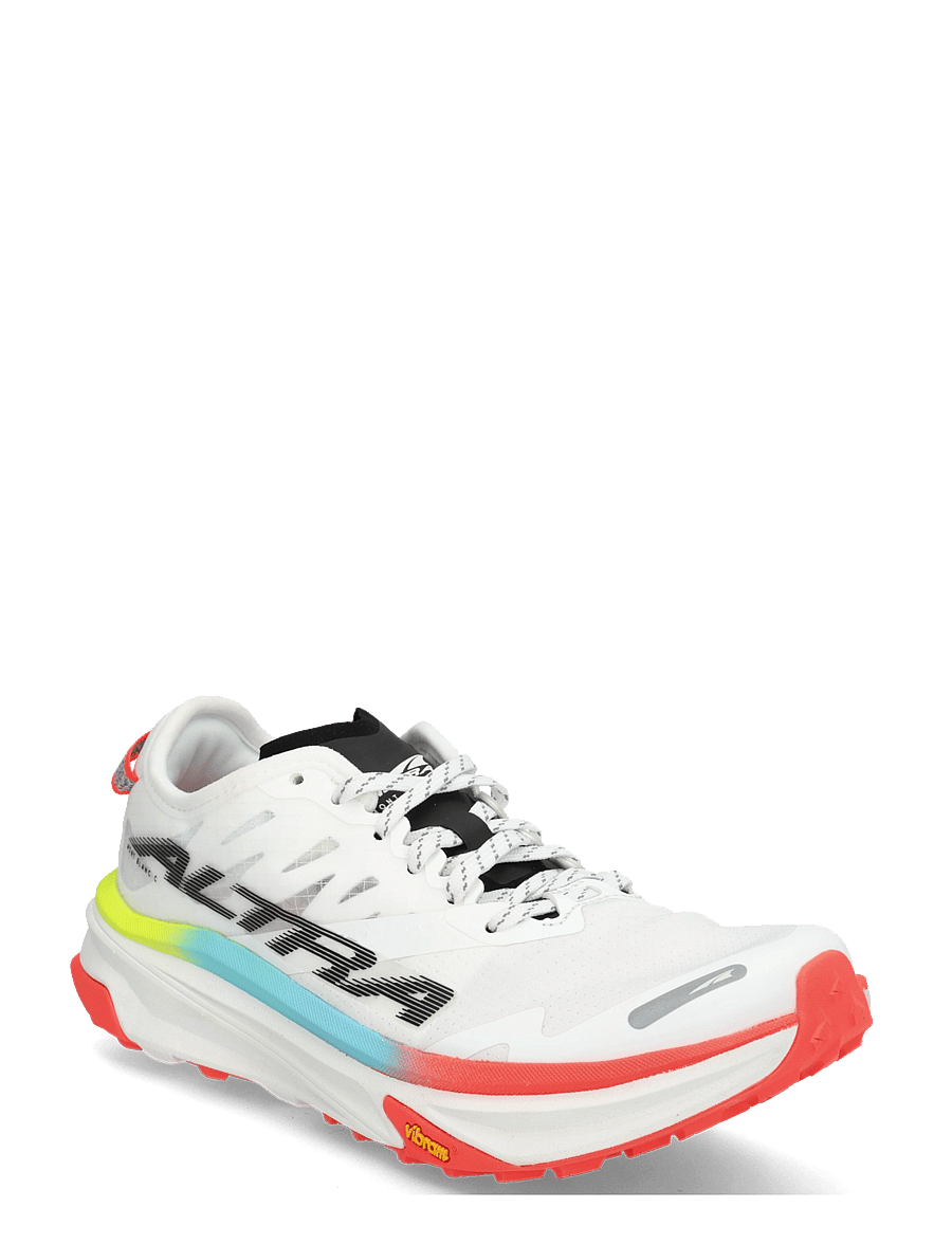Altra - W MONT BLANC CARBON - löparskor - white/black/firey coral - 0
