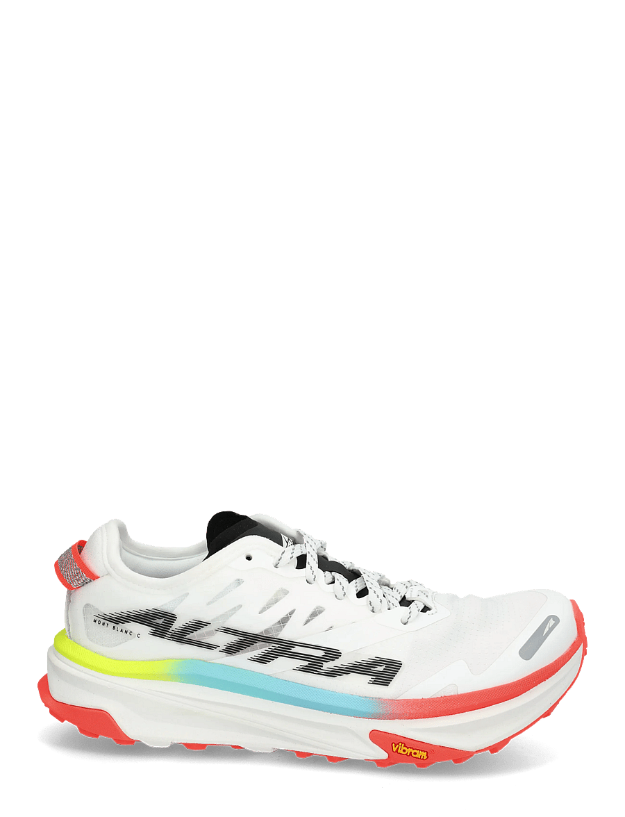 Altra - W MONT BLANC CARBON - löparskor - white/black/firey coral - 2
