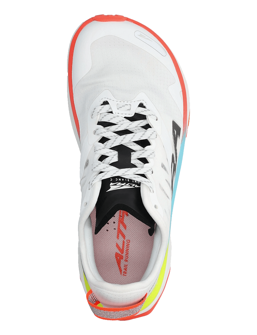 Altra - W MONT BLANC CARBON - löparskor - white/black/firey coral - 3