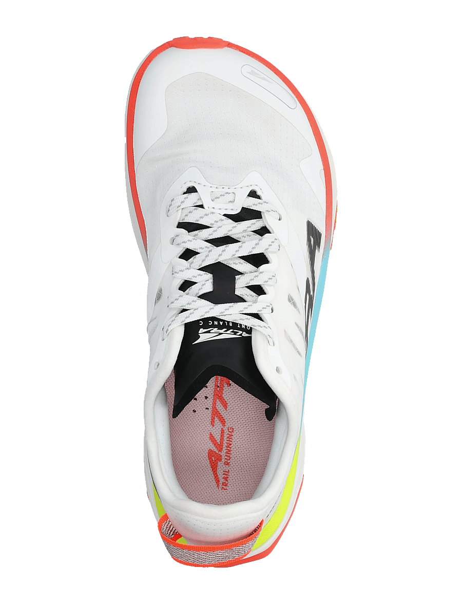 Altra - W MONT BLANC CARBON - löparskor - white/black/firey coral - 3