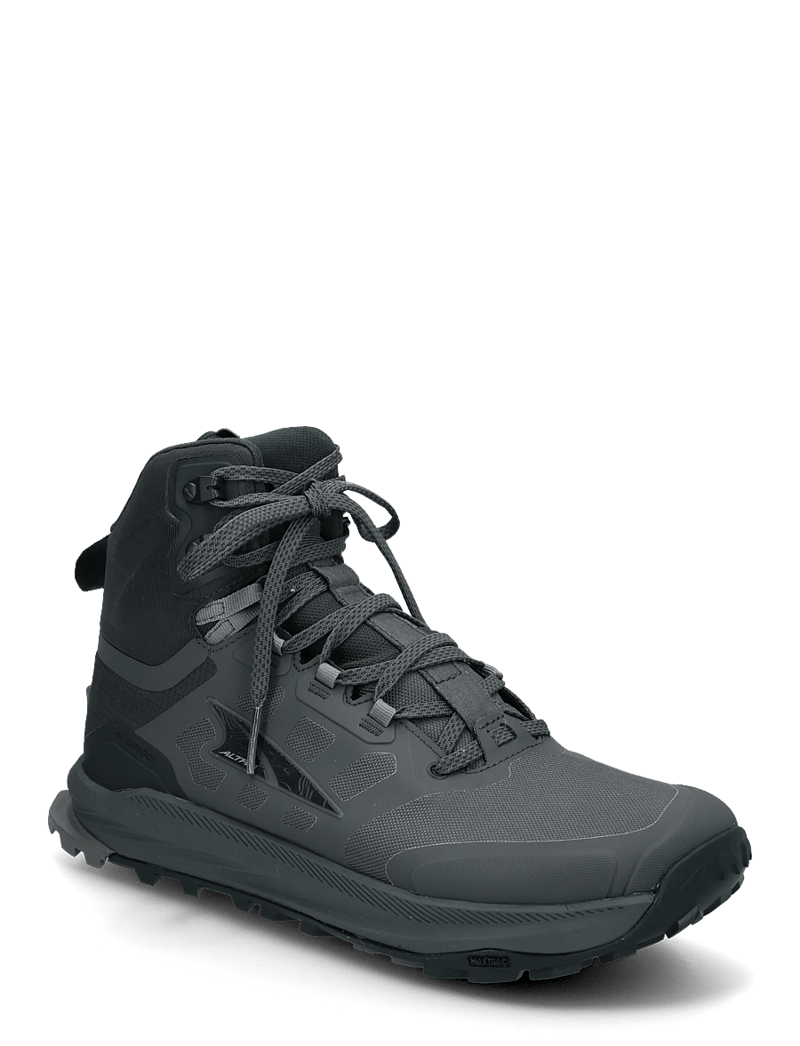 Altra - M LONE PEAK 9 WATERPROOF MID - vandringsskor - black/gray - 0