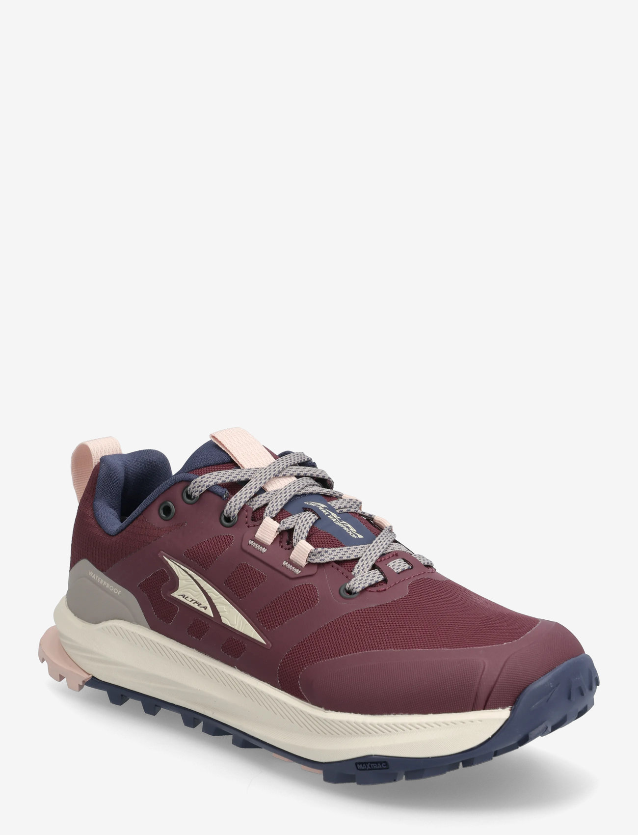 Altra - W LONE PEAK 9 WATERPROOF LOW - maroon - 0