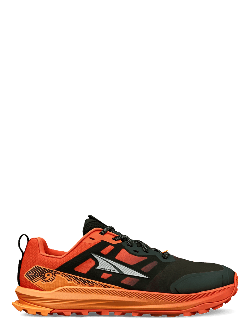 Altra - M LONE PEAK 9+ - jooksujalatsid - black/orange - 0