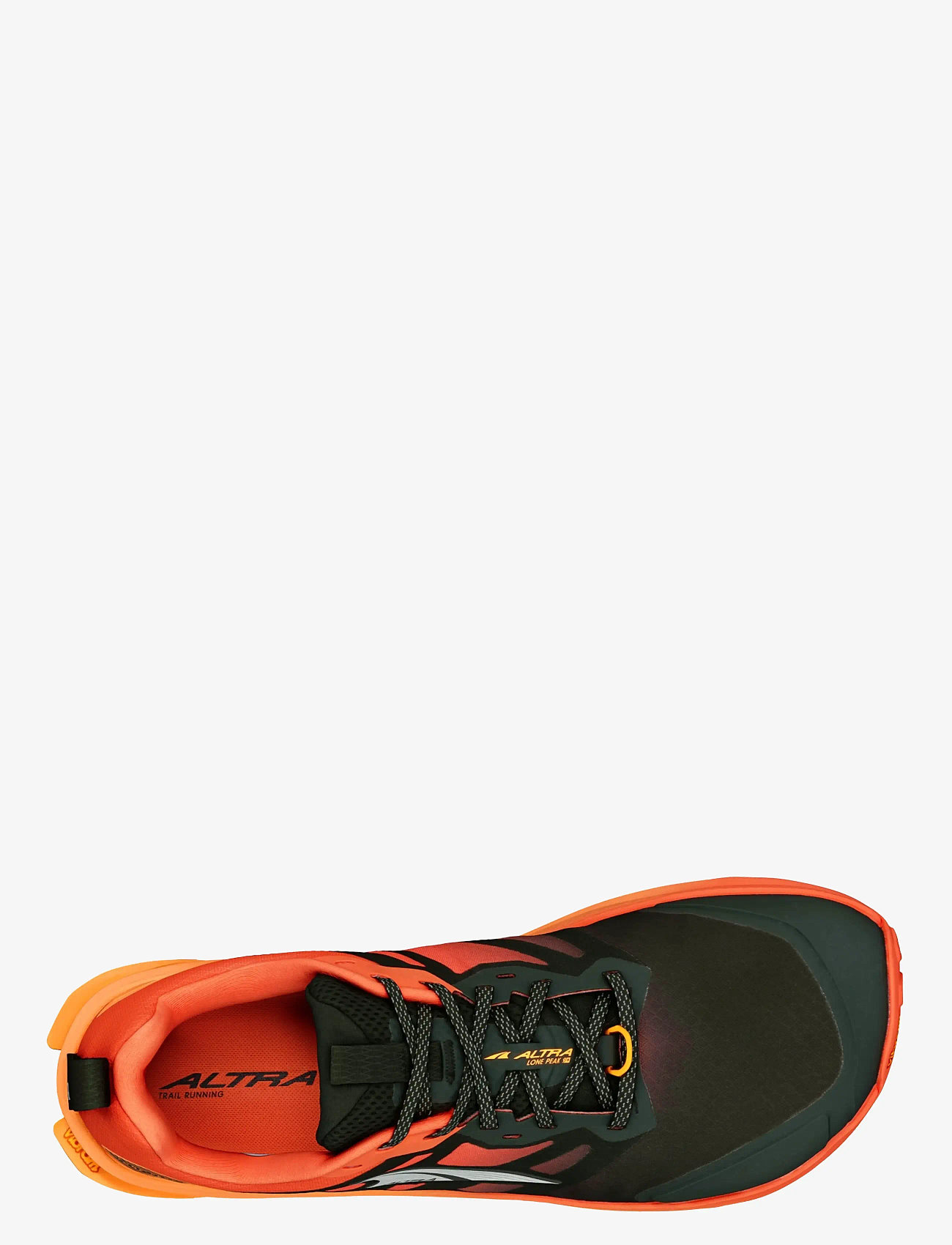 Altra - M LONE PEAK 9+ - løbesko - black/orange - 2