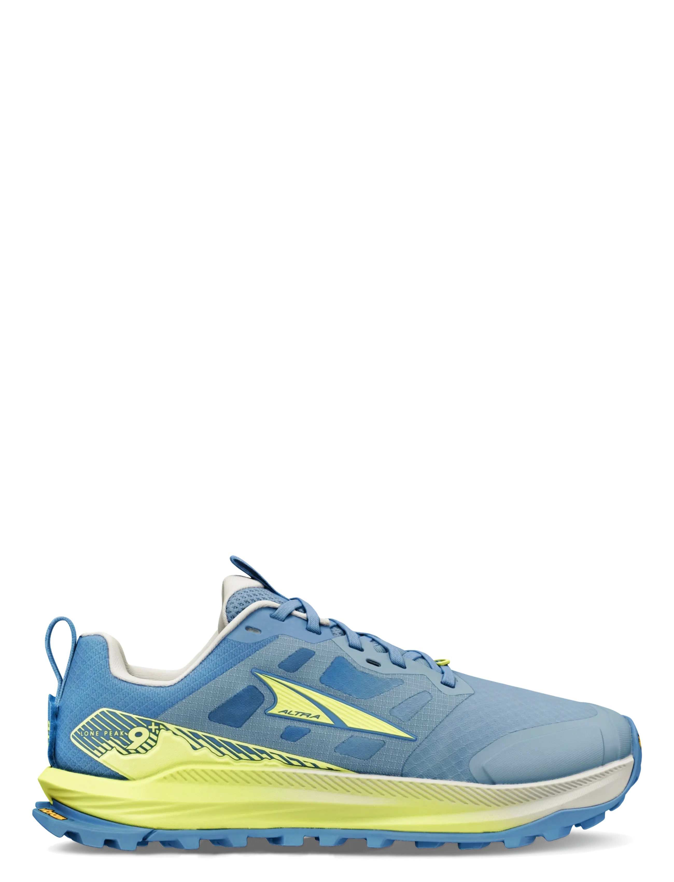 Altra W LONE PEAK 9+ - Schuhe - BLUE/LIME / blue
