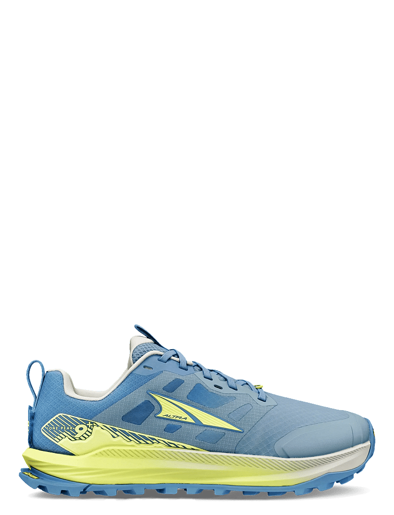 Altra - W LONE PEAK 9+ - jooksujalatsid - blue/lime - 0