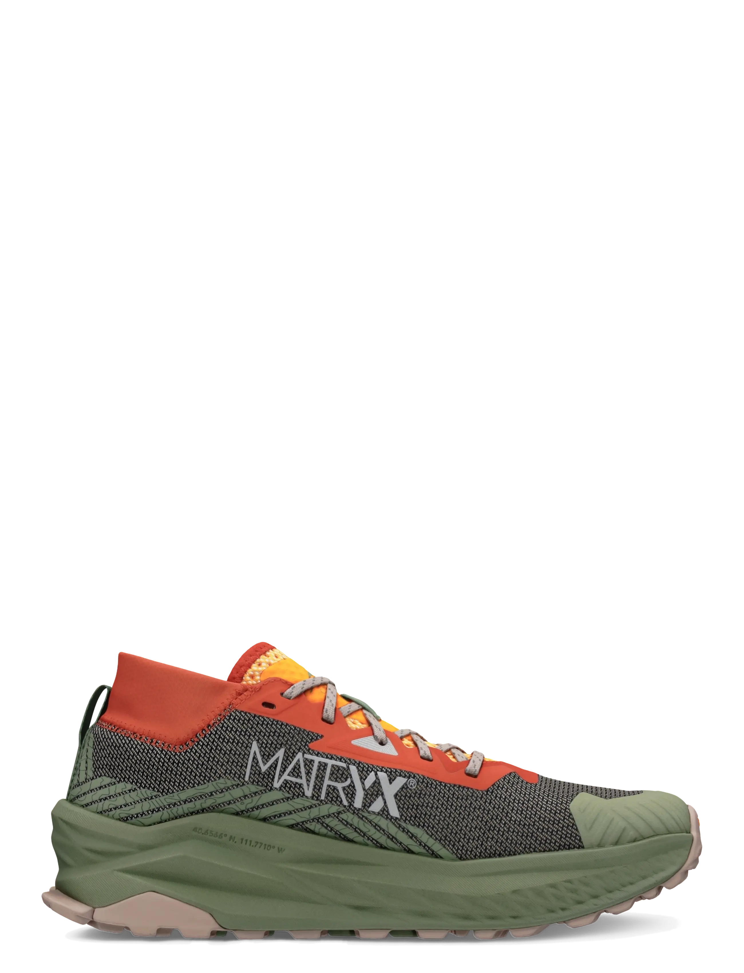 Altra - M OLYMPUS 275 - juoksukengät - gray/orange - 1