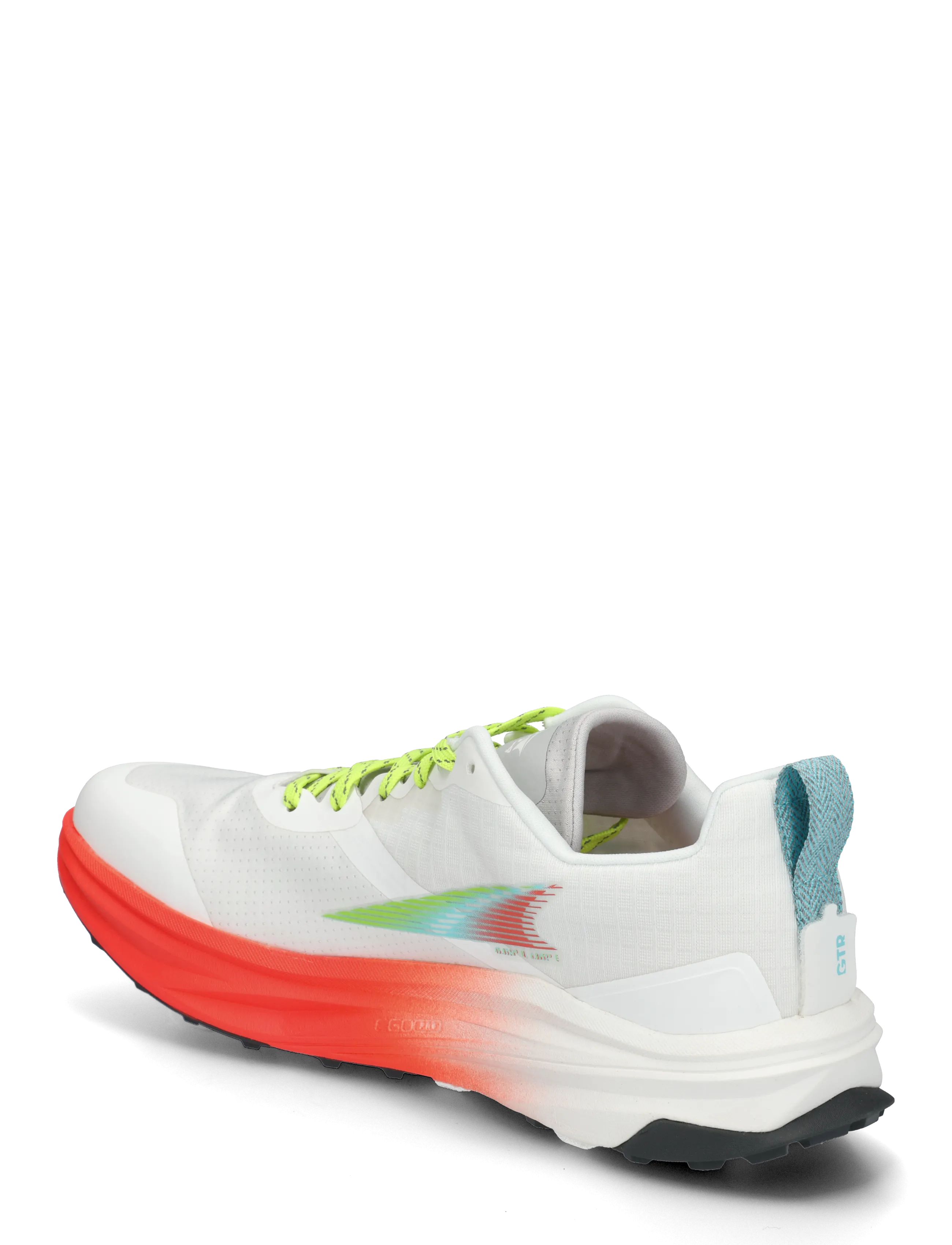 Altra - M MONT BLANC SPEED - löparskor - white/fry coral/vpr blu - 1