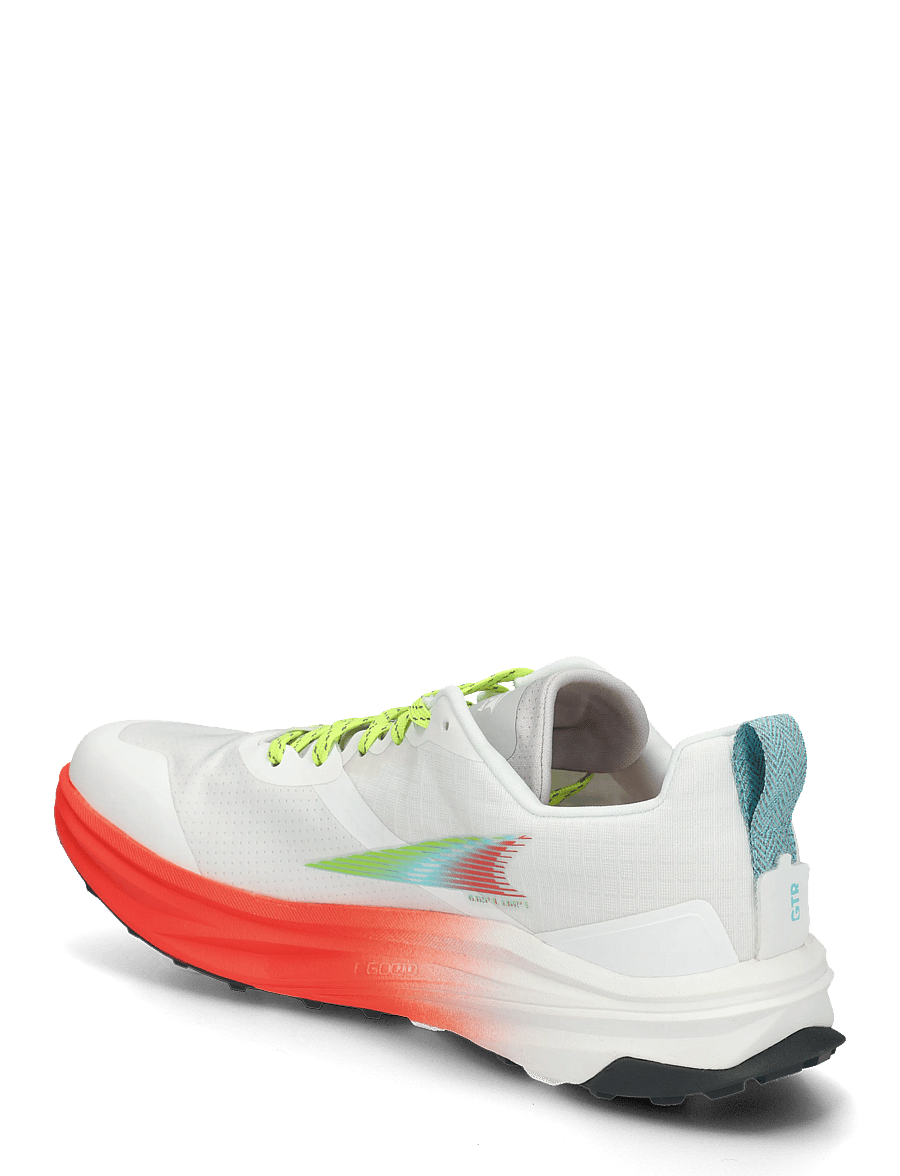 Altra - M MONT BLANC SPEED - löparskor - white/fry coral/vpr blu - 1