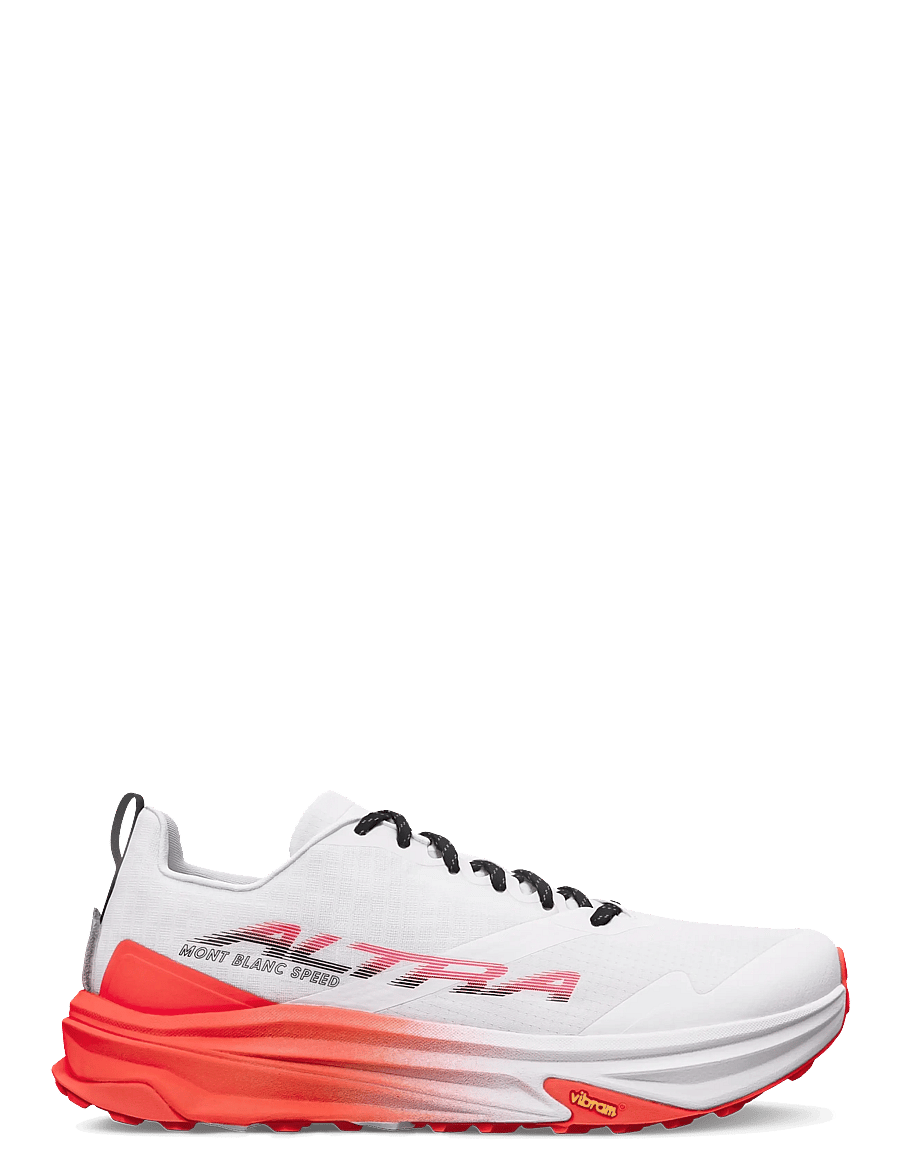 Altra - M MONT BLANC SPEED - jooksujalatsid - white/red - 0