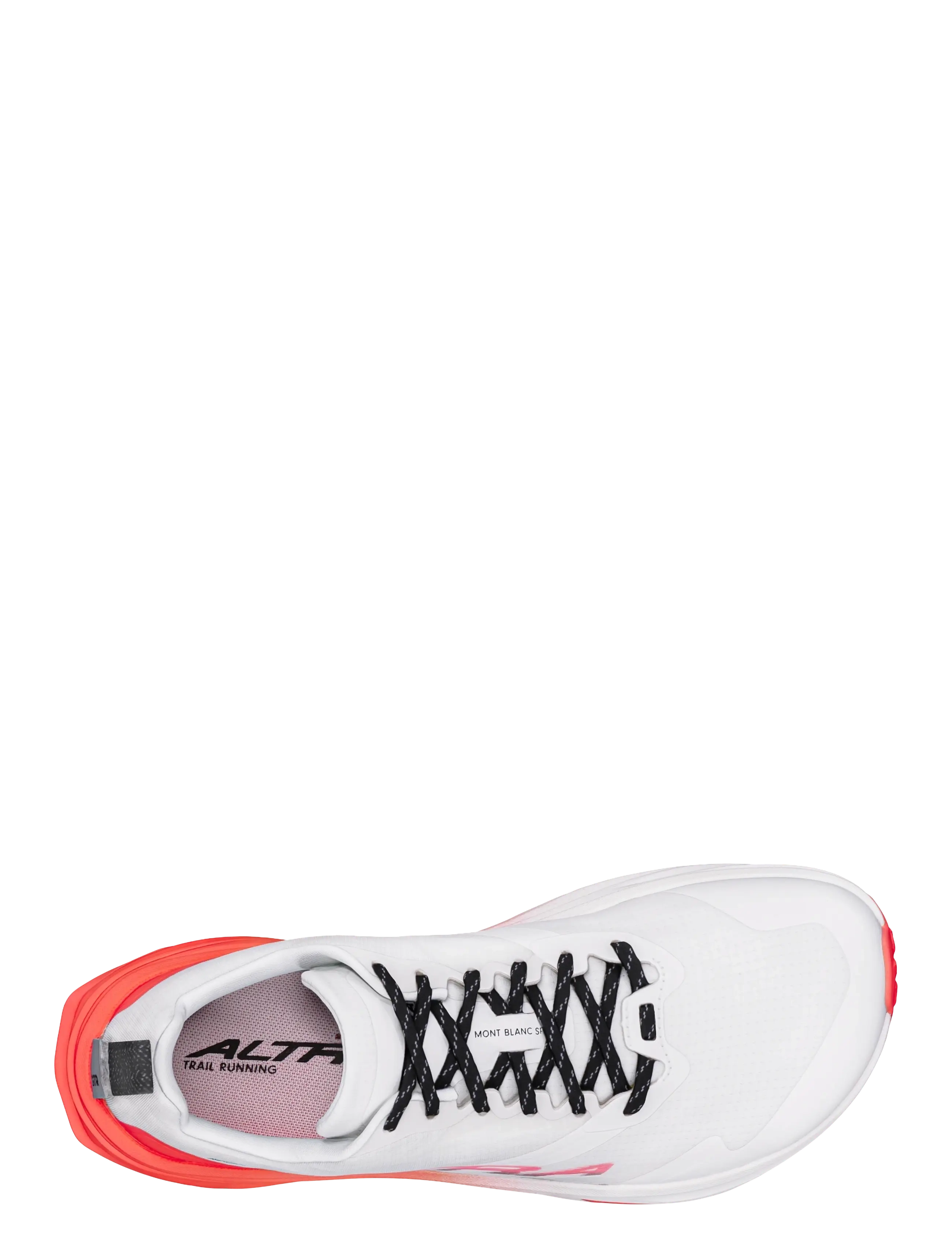 Altra - M MONT BLANC SPEED - jooksujalatsid - white/red - 2